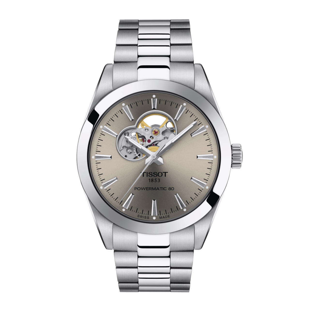 TISSOT - Gentleman Powermatic 80 Open Heart - Juwelier Donkel