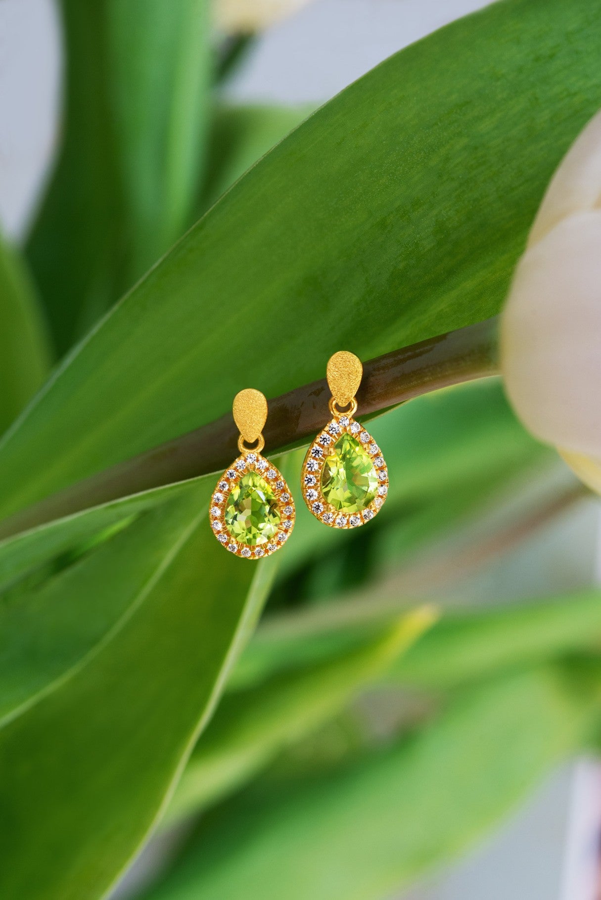 BERND WOLF - Antoinette Ohrstecker mit Peridot