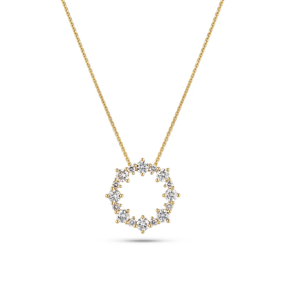 SIF JAKOBS - Halskette Brina mit lab-grown Diamanten 0,81ct - Juwelier Donkel