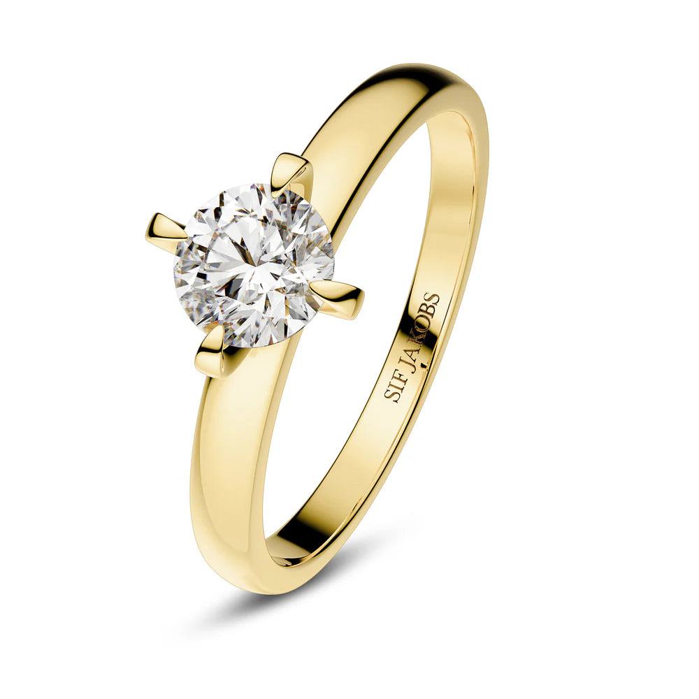 SIF JAKOBS - Solitaire Ring Venice mit lab-grown Diamant 0,50ct - Juwelier Donkel