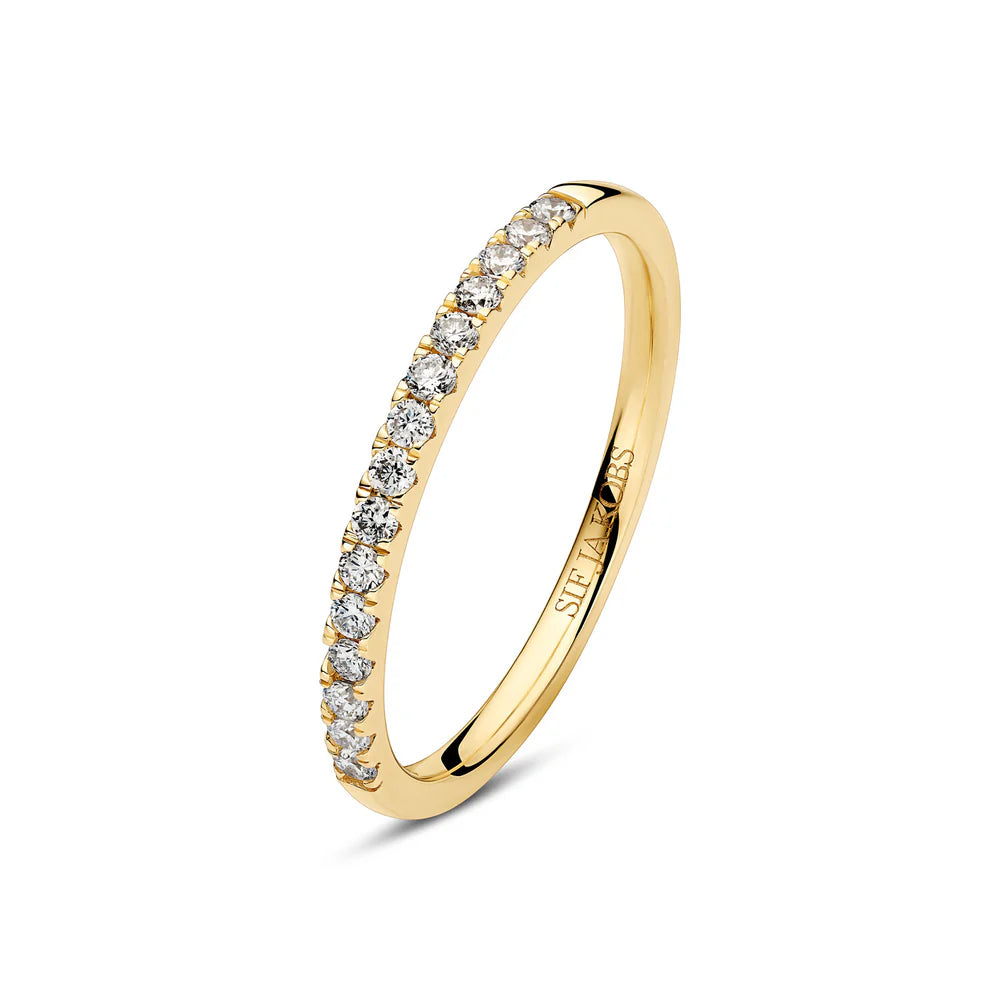 SIF JAKOBS - Ring Alba mit lab-grown Diamanten 0,23ct - Juwelier Donkel