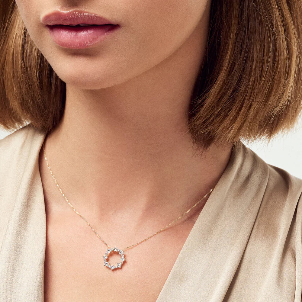 SIF JAKOBS - Halskette Brina mit lab-grown Diamanten 0,81ct - Juwelier Donkel