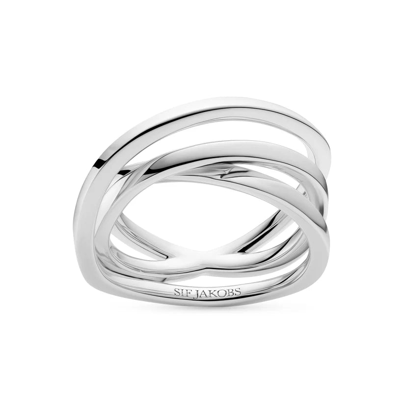 SIF JAKOBS - Ring Spirale Pianura Silber