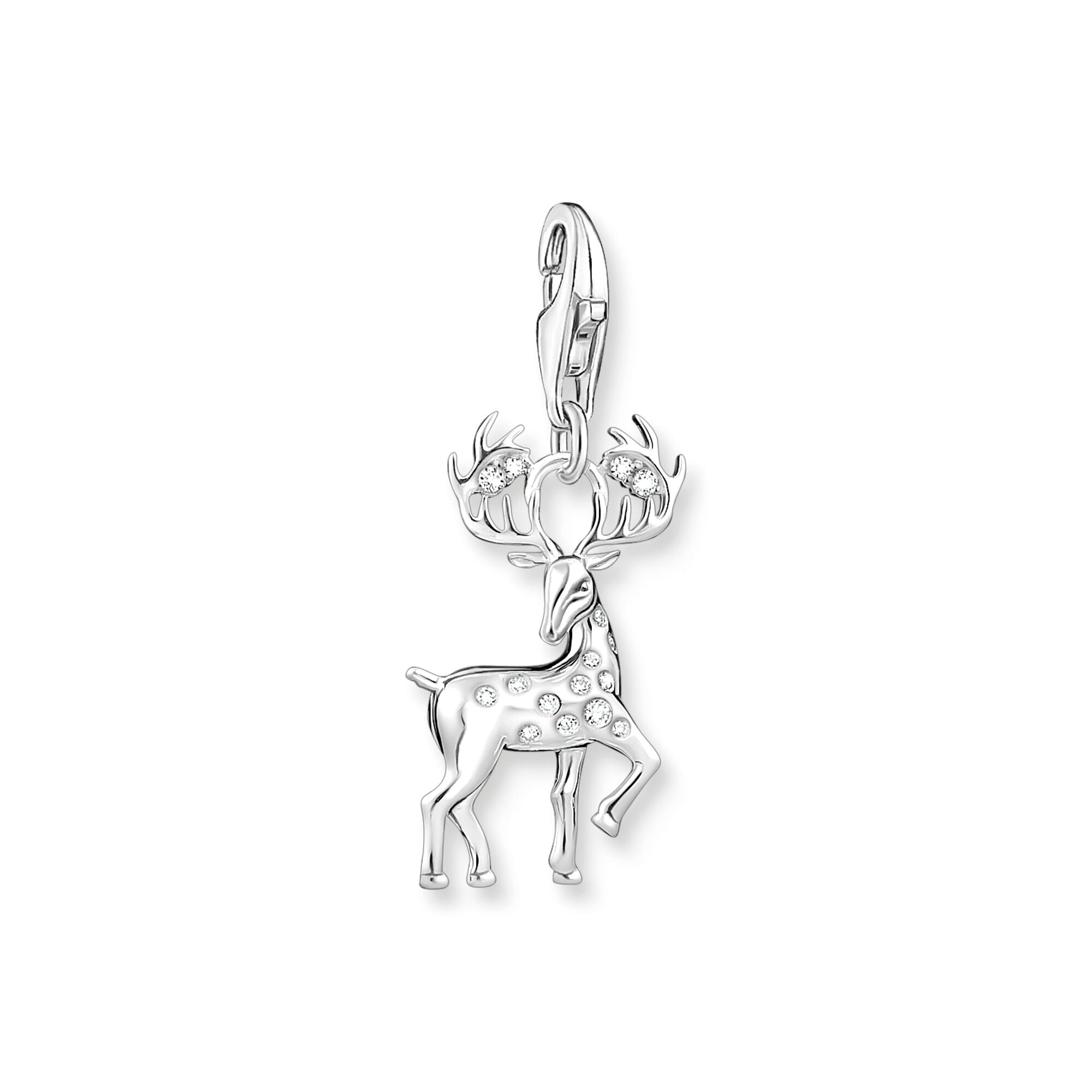 THOMAS SABO - Charm-Anhänger Hirsch in Silber - Juwelier Donkel