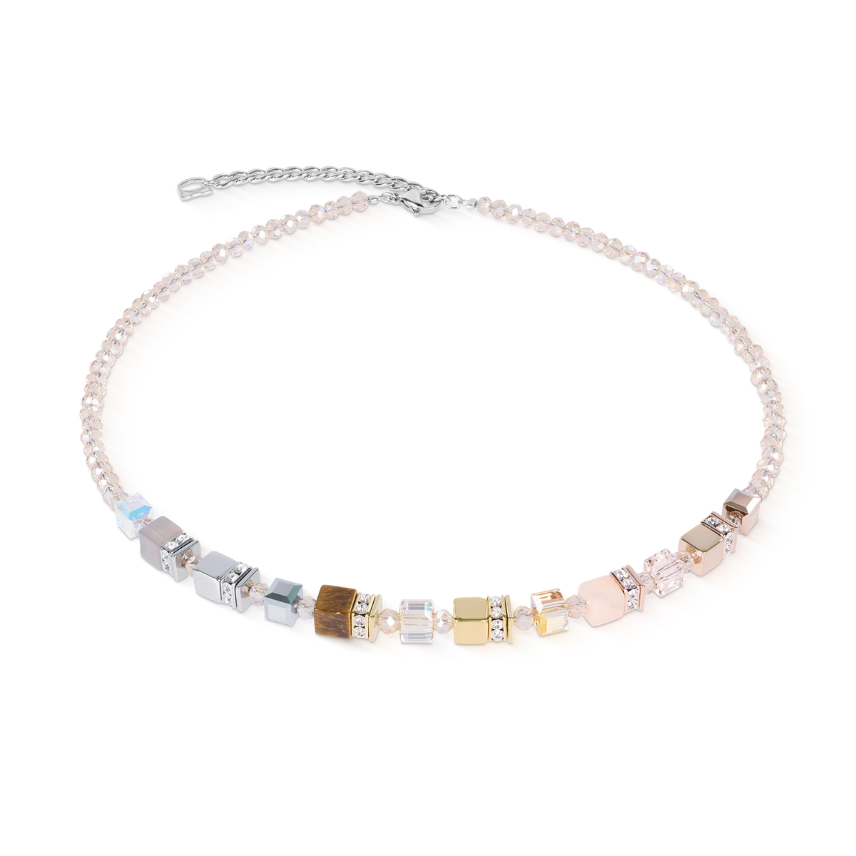 GeoCUBE® Precious Nature Halskette Tricolor Sand