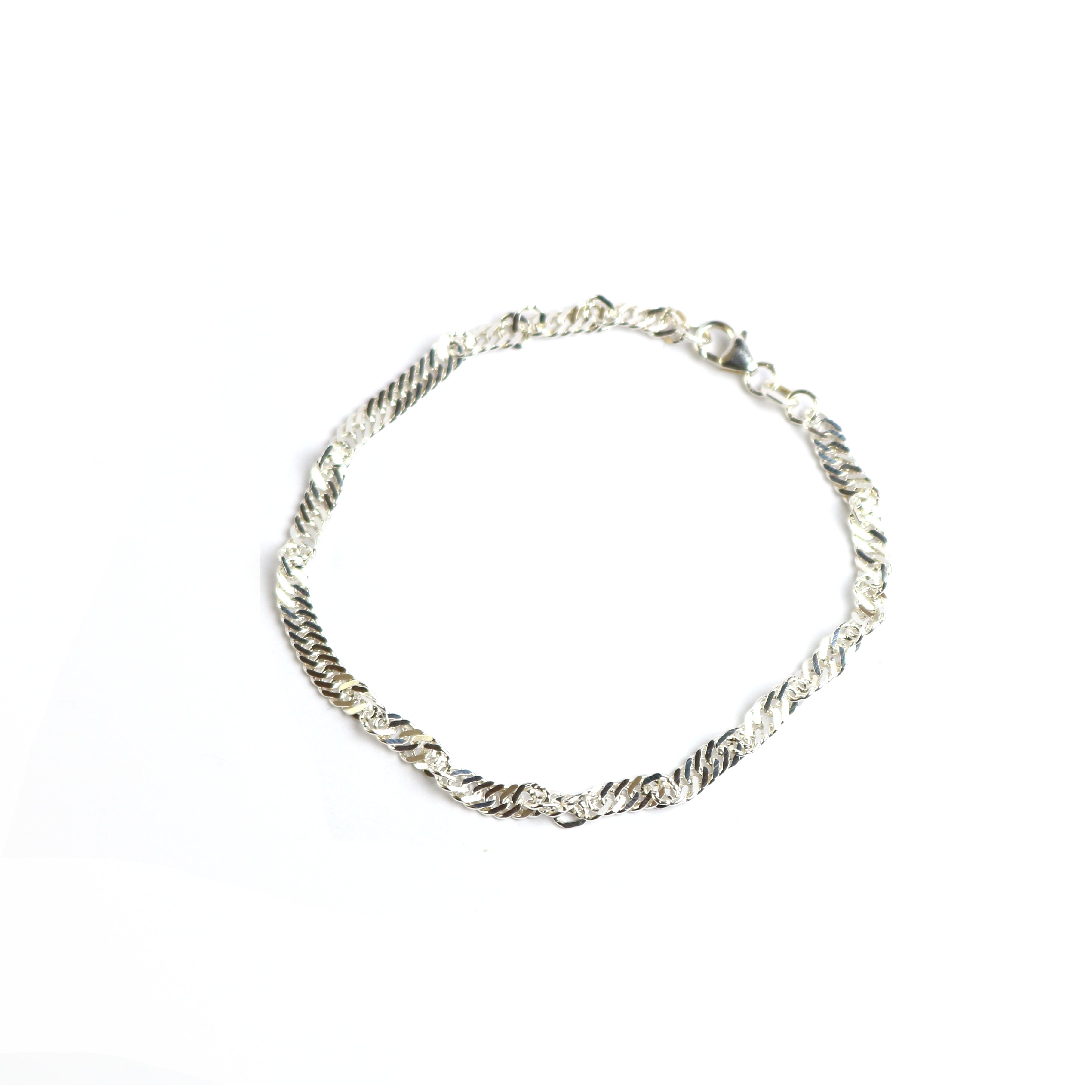 WILHELM MÜLLER - Armkette Singapur in Silber - Juwelier Donkel