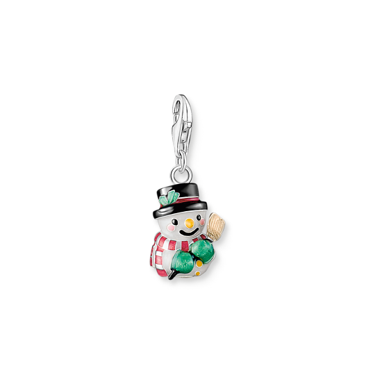 THOMAS SABO - Charm-Anhänger Schneemann Silber - Juwelier Donkel