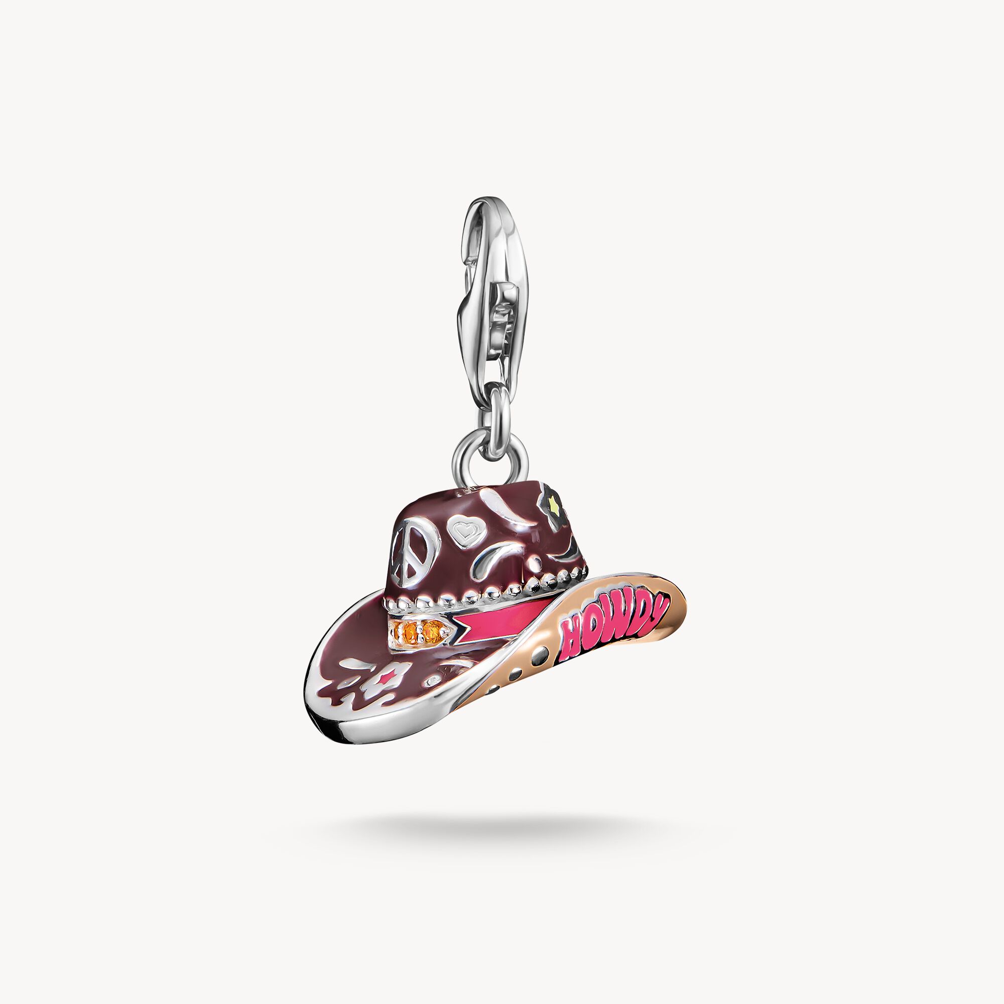 THOMAS SABO - Charm-Anhänger Cowboy-Hut Silber - Juwelier Donkel