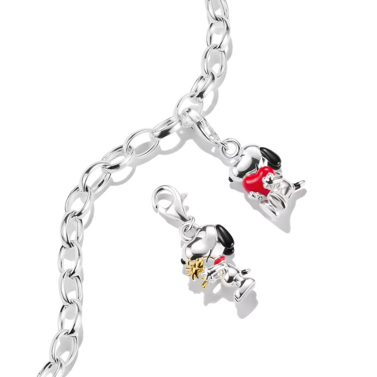 THOMAS SABO - Charm Snoopy mit Woodstock Friends – Original
