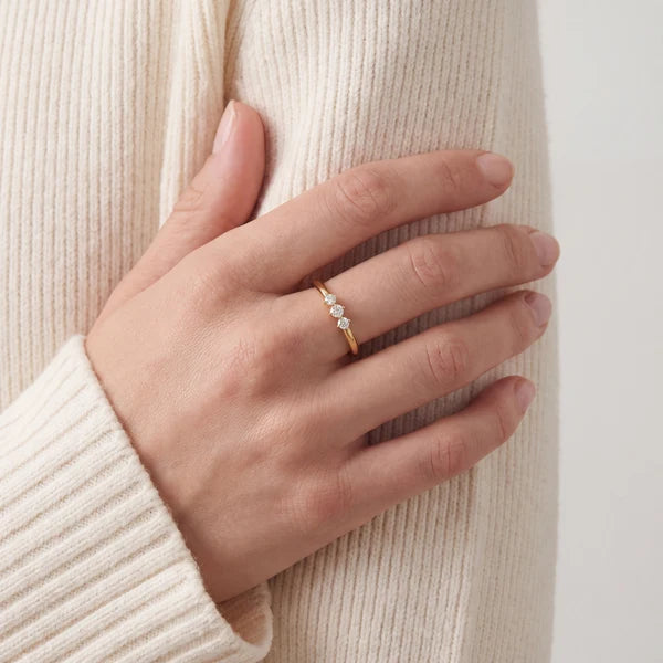 SIF JAKOBS - Ring Princess mit Zirkonia