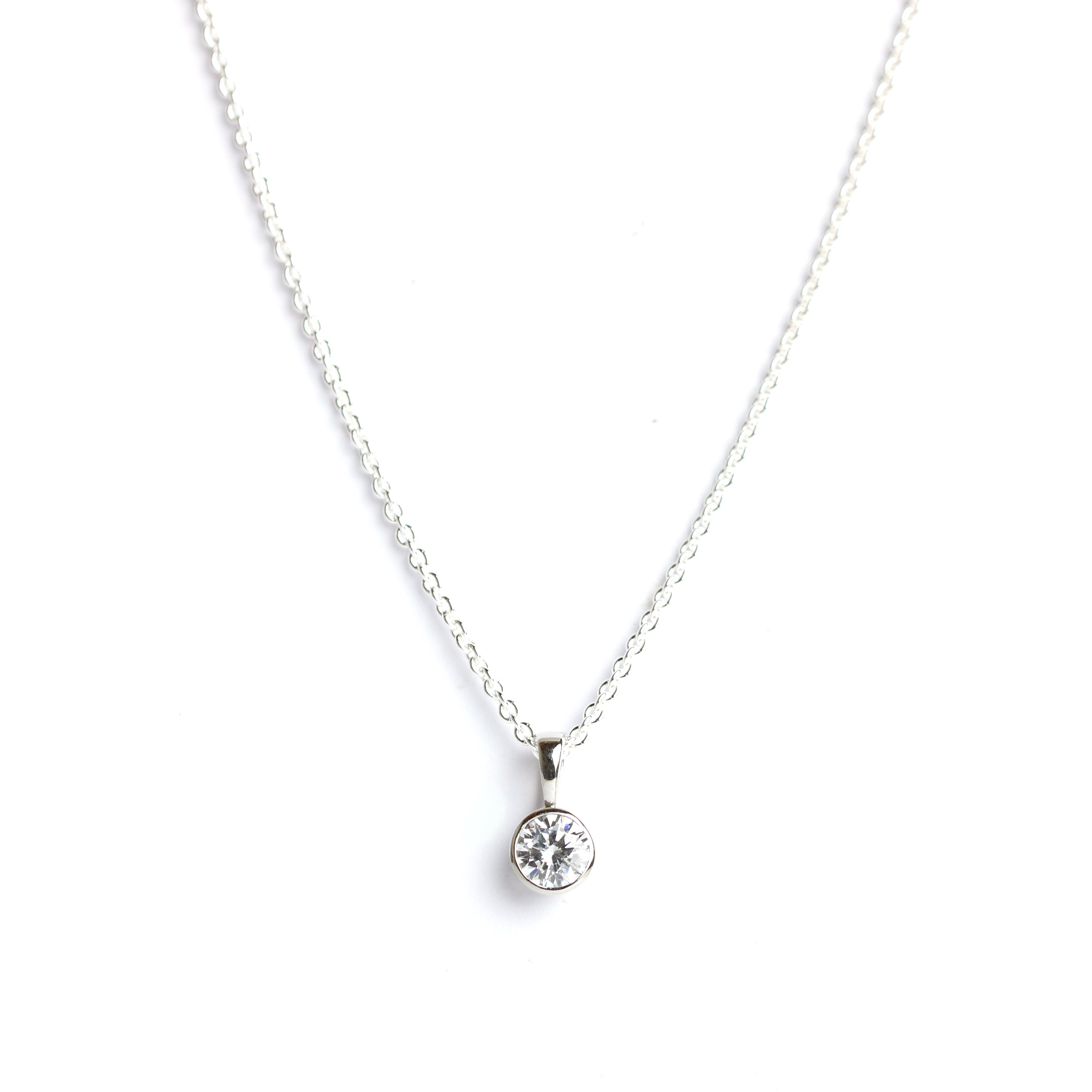 Anhänger in Silber mit Zirkonia - Juwelier Donkel