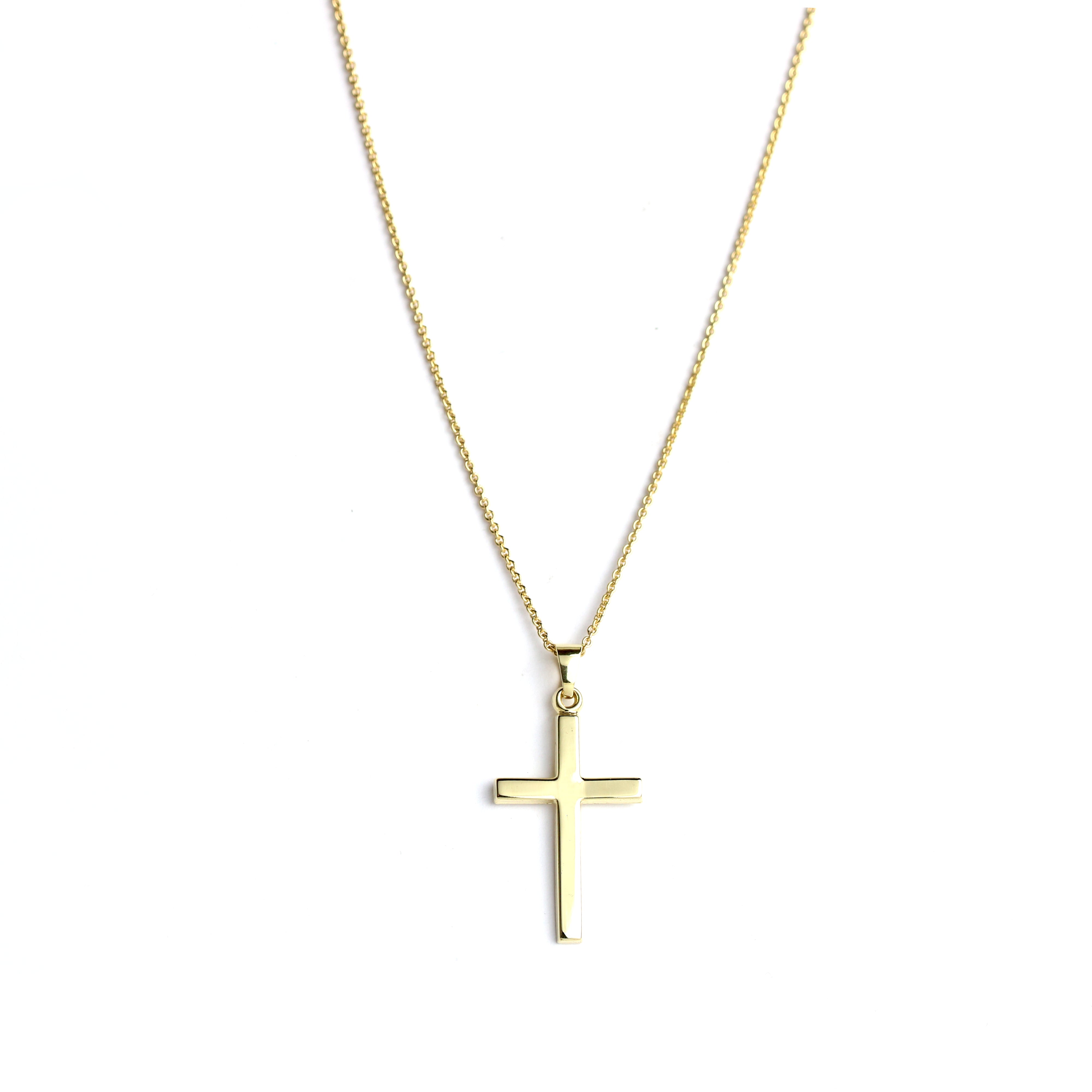 Kreuz Anhänger in Gold - Juwelier Donkel