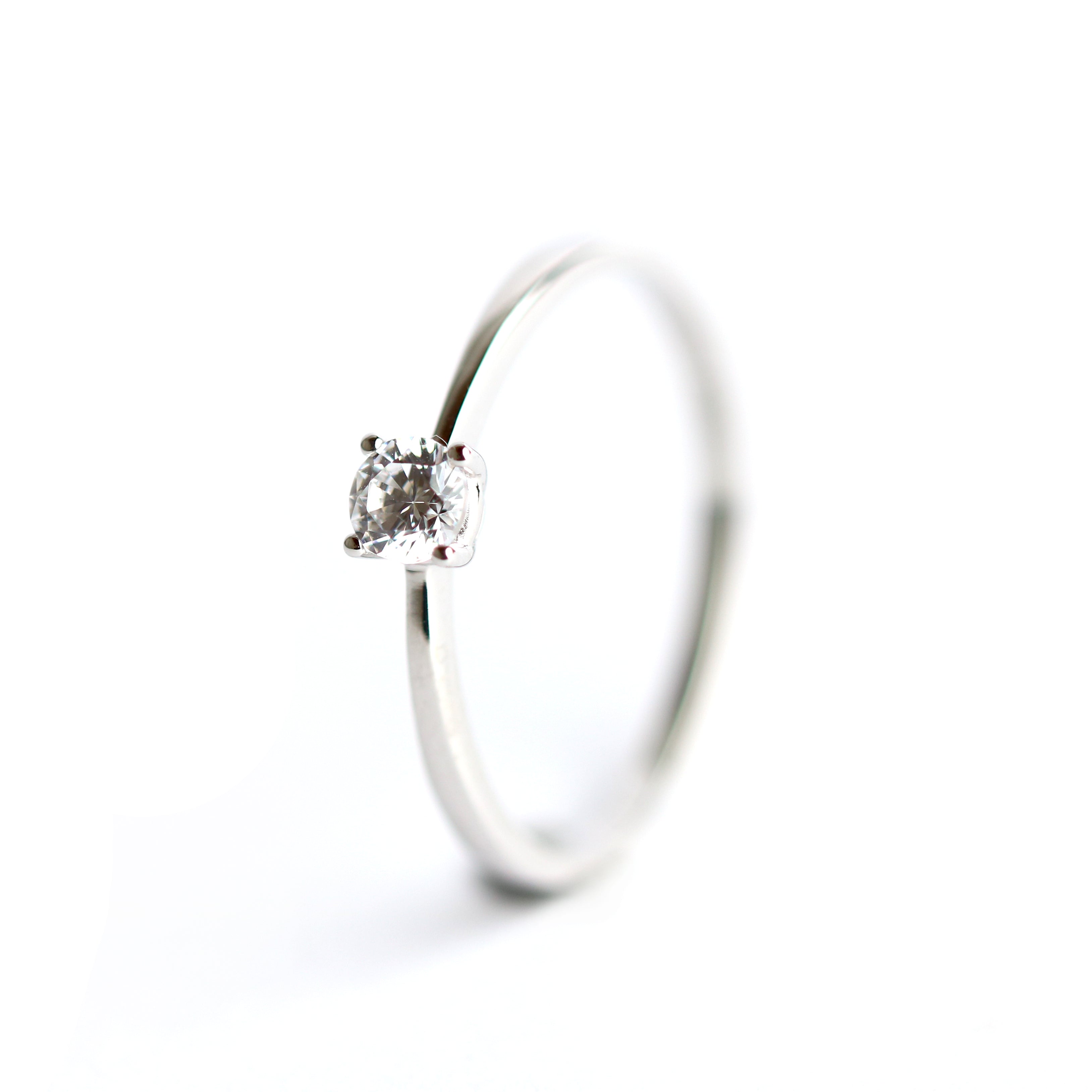 WILHELM MÜLLER - Ring Weißgold mit Zirkonia - Juwelier Donkel