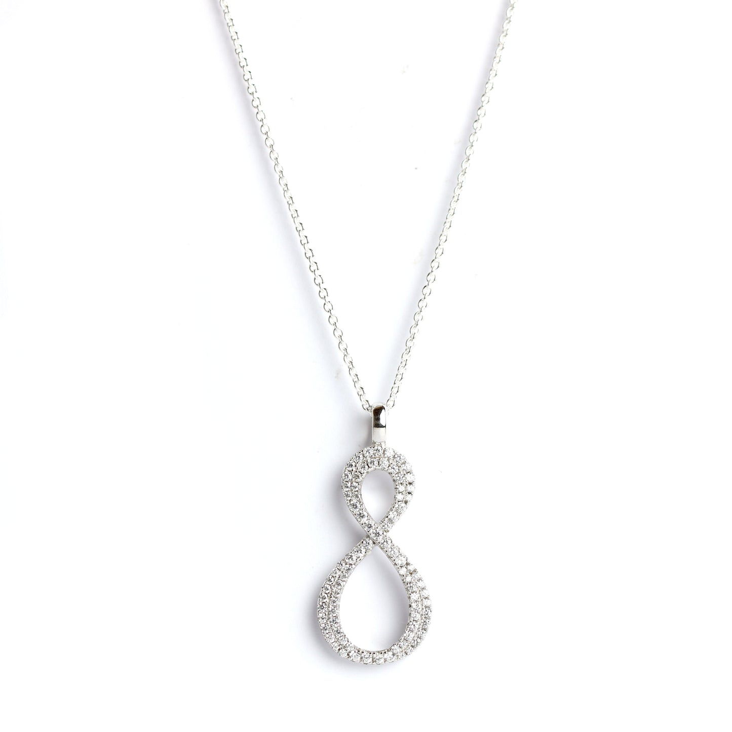 WILHELM MÜLLER - Anhänger in Silber mit Zirkonia