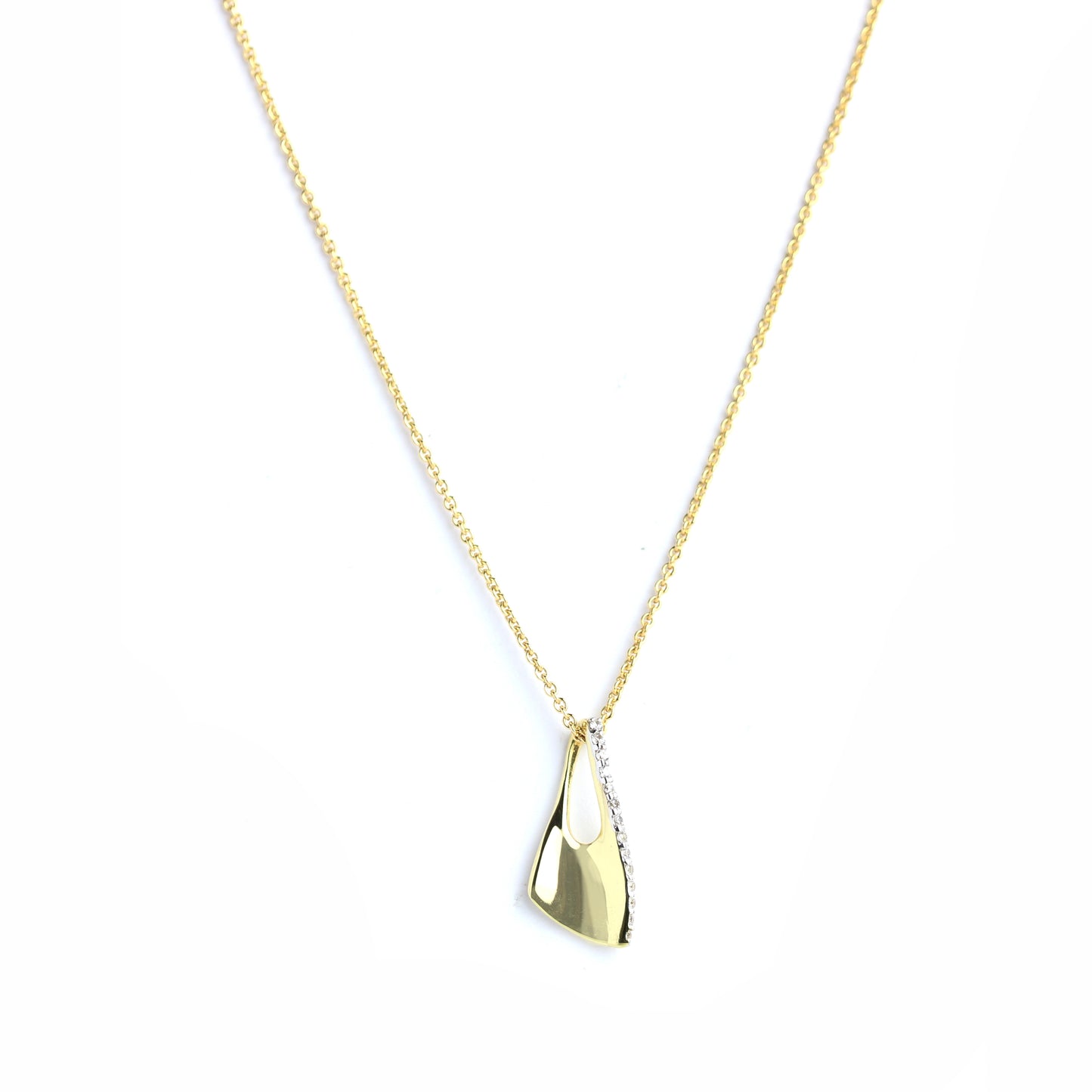 WILHELM MÜLLER - Anhänger in Gold mit Zirkonia