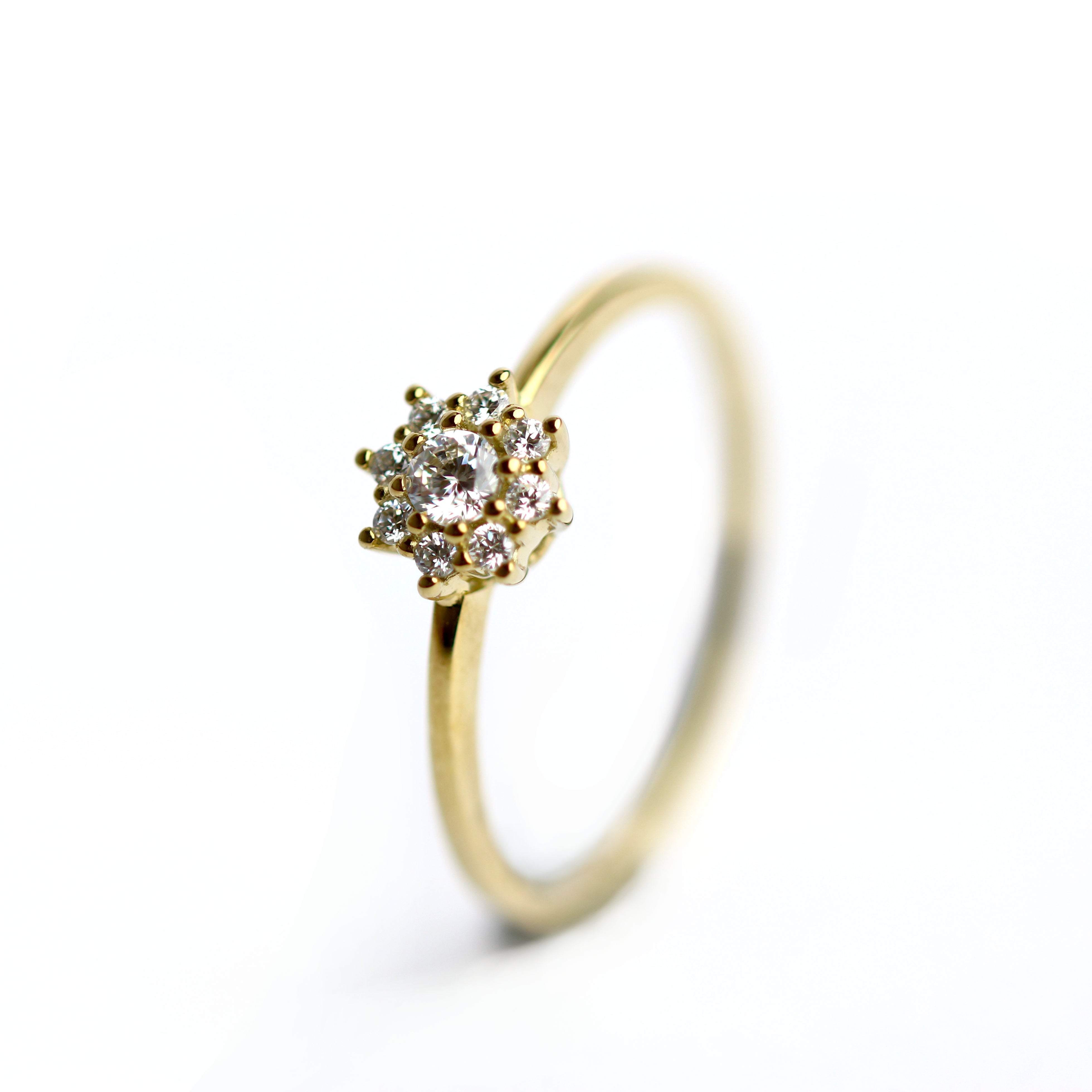 WILHELM MÜLLER - Ring in Gold mit Zirkonia - Juwelier Donkel