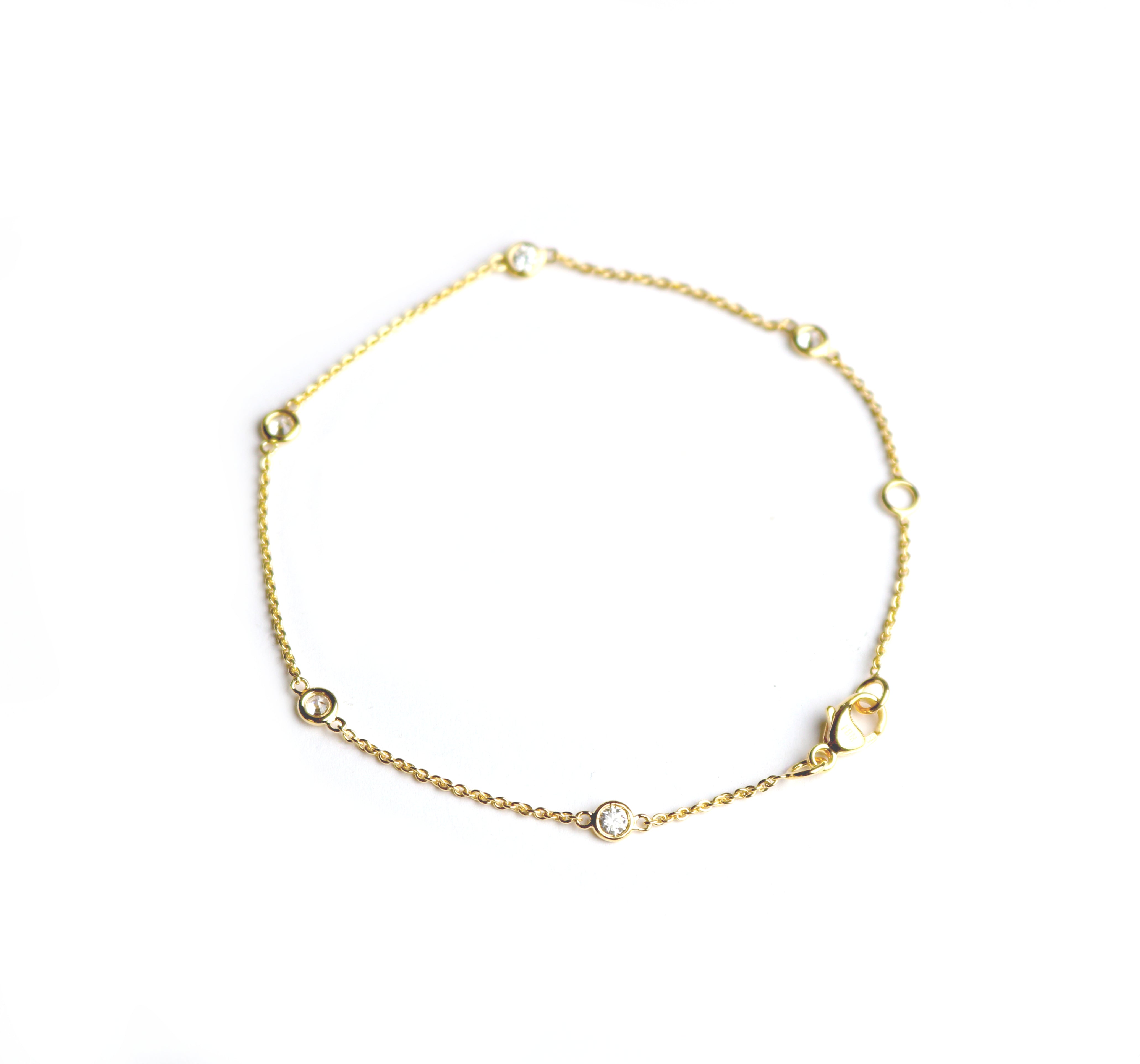 WILHELM MÜLLER - Armkette in Gold mit Zirkonia - Juwelier Donkel