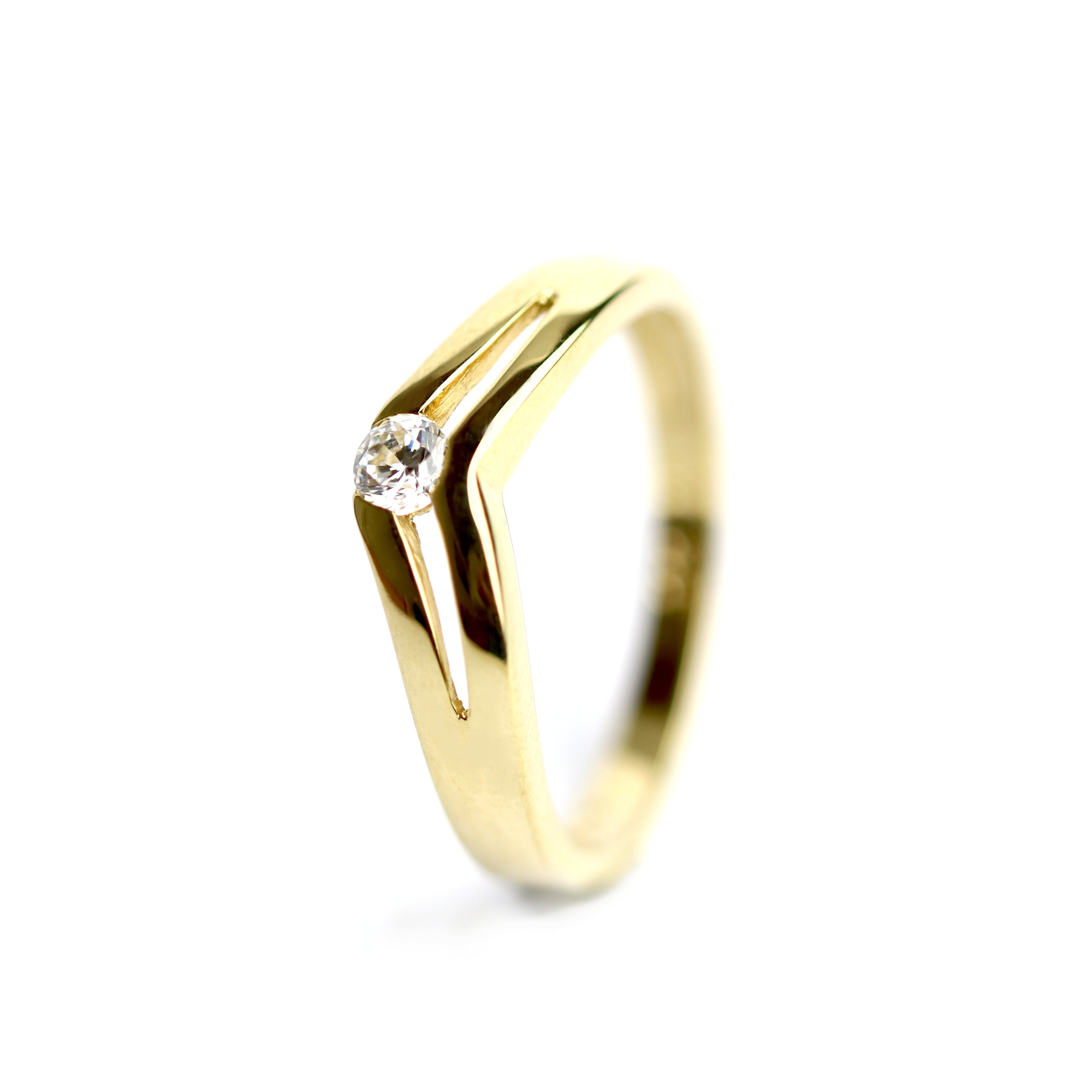 WILHELM MÜLLER - Ring in Gold mit Zirkonia - Juwelier Donkel