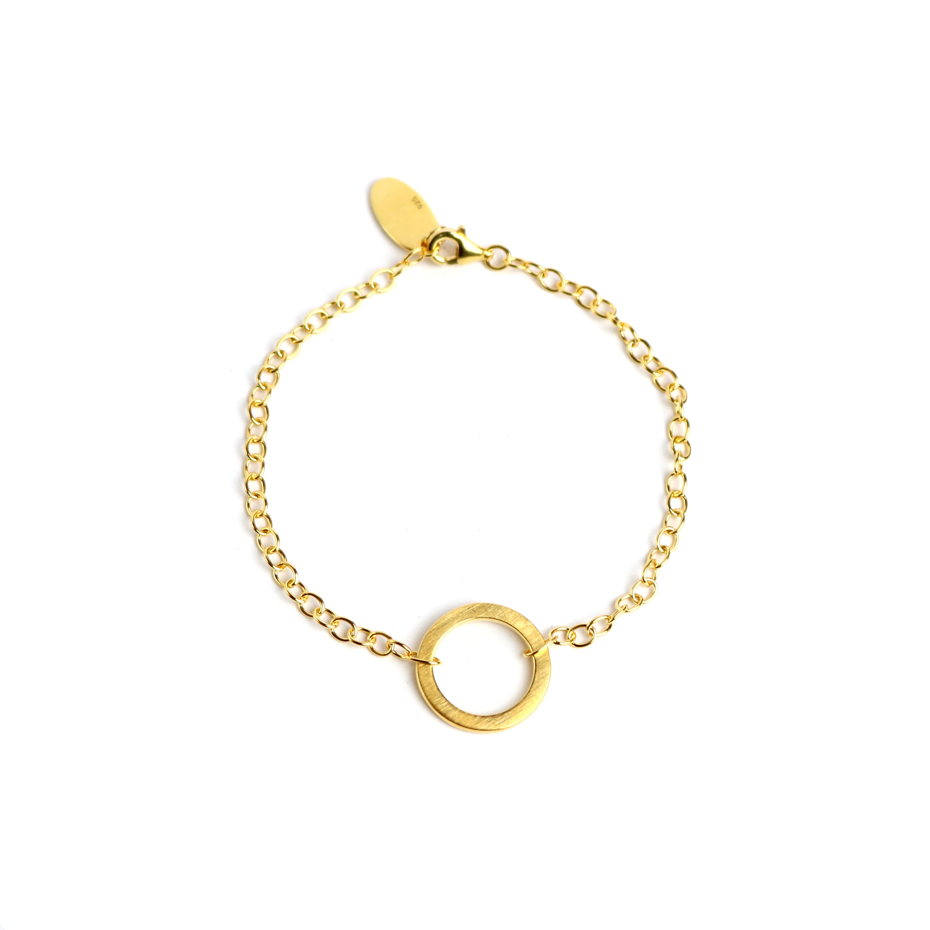 BASTIAN INVERUN - Armband in Silber vergoldet ,,Golden Light´´ - Juwelier Donkel