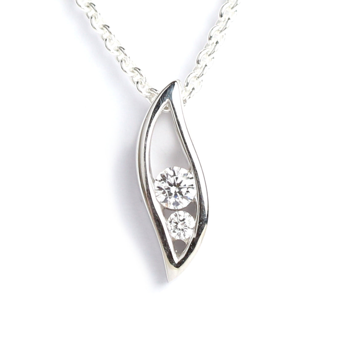 Anhänger in Silber mit Zirkonia - Juwelier Donkel