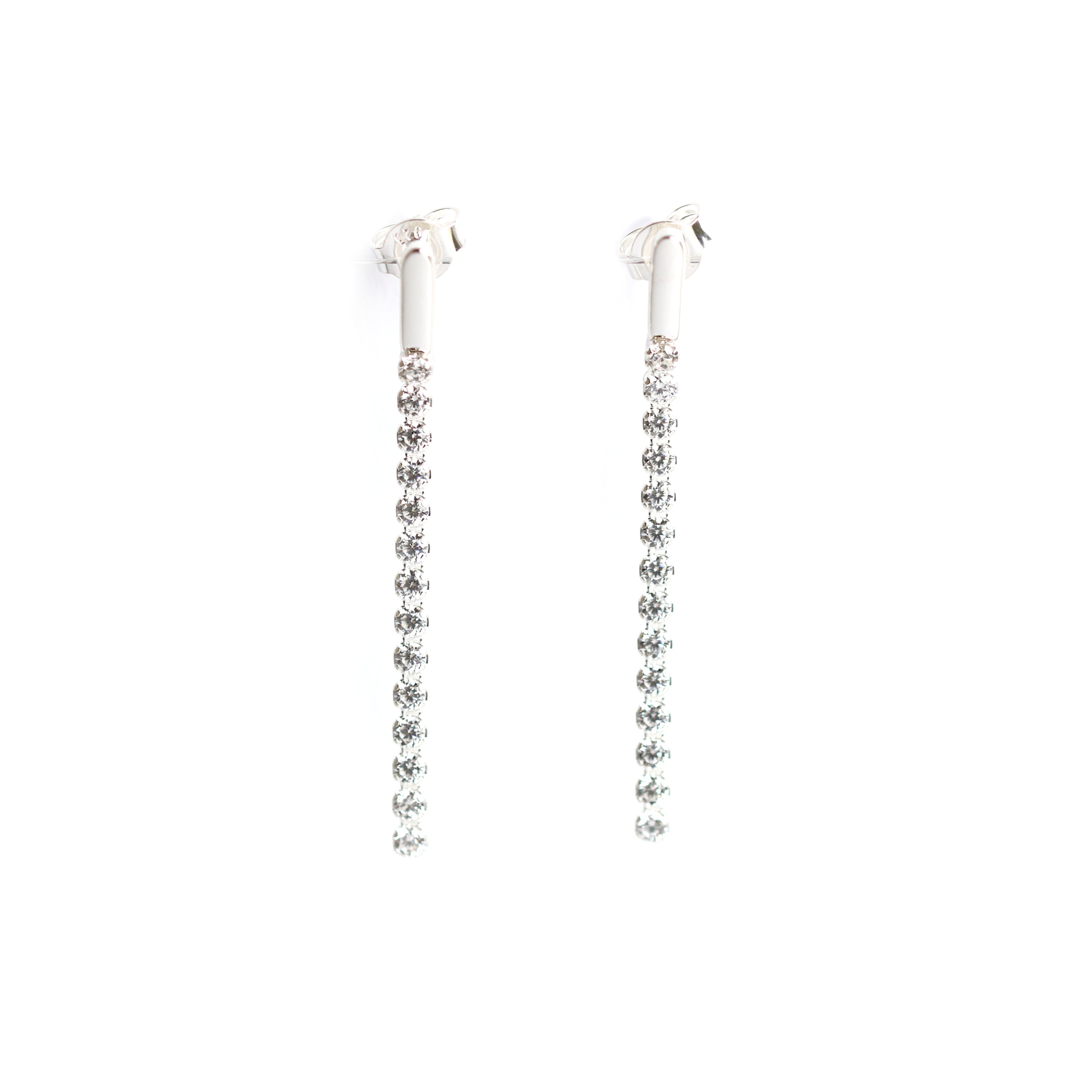 WILHELM MÜLLER - Ohrhänger in Silber mit Zirkonia - Juwelier Donkel