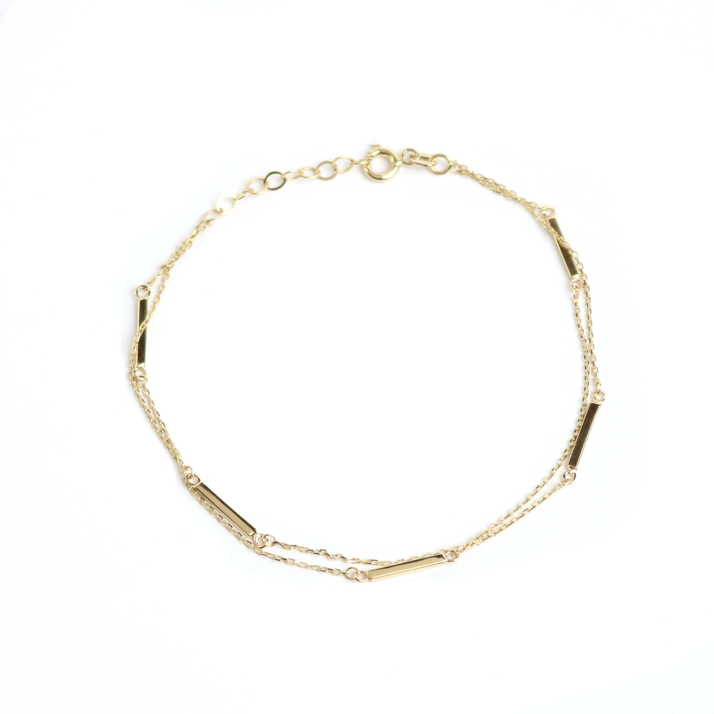 WILHELM MÜLLER - Armkette in Gold mit Stäbchen - Juwelier Donkel