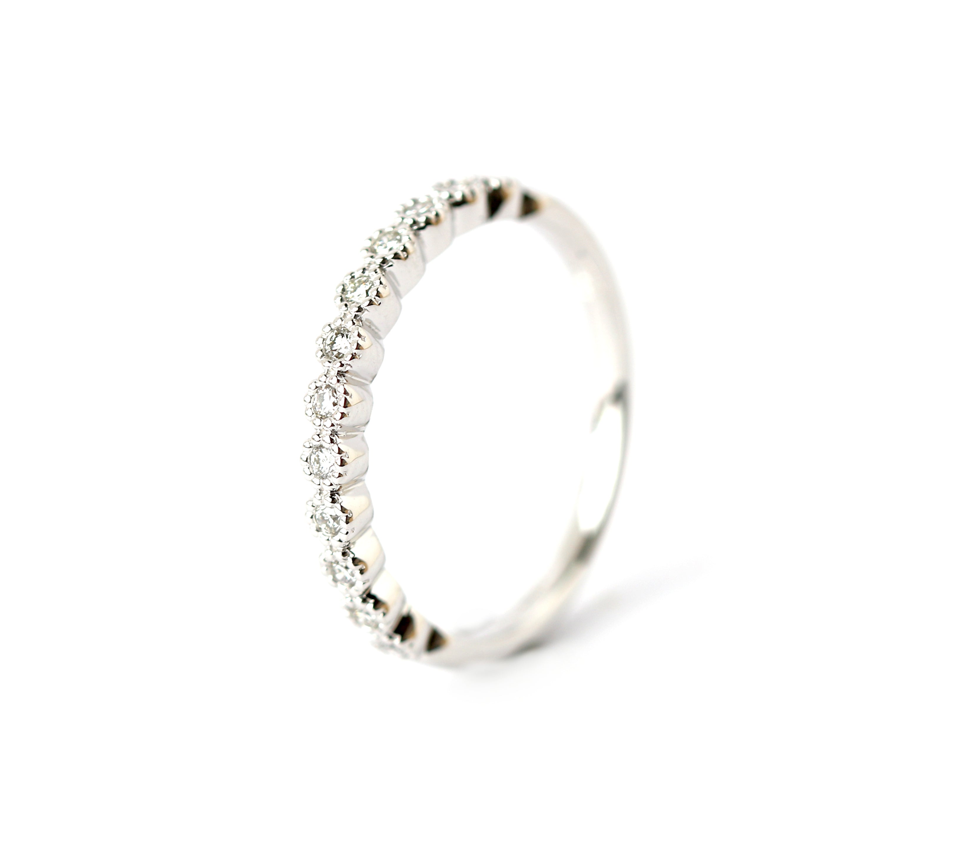 WILHELM MÜLLER - Ring in Weißgold mit Brillanten