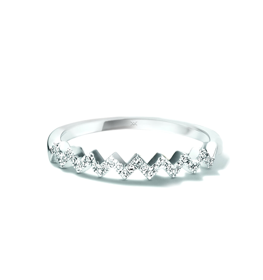 WILHELM MÜLLER - Ring in Weißgold mit Brillanten - Juwelier Donkel