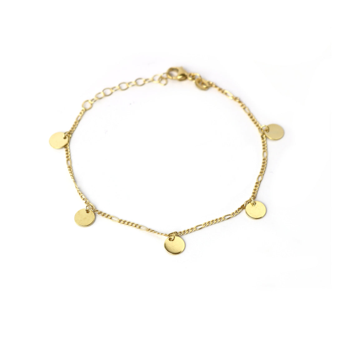 WILHELM MÜLLER - Armkette in Gold mit Plättchen - Juwelier Donkel