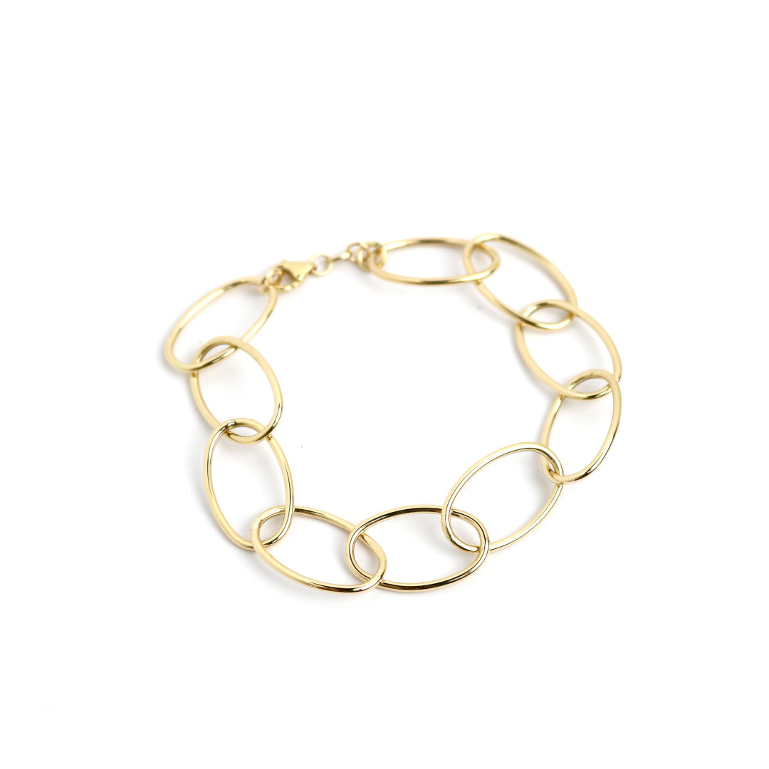 WILHELM MÜLLER - Armkette in Gold mit groben Gliedern - Juwelier Donkel