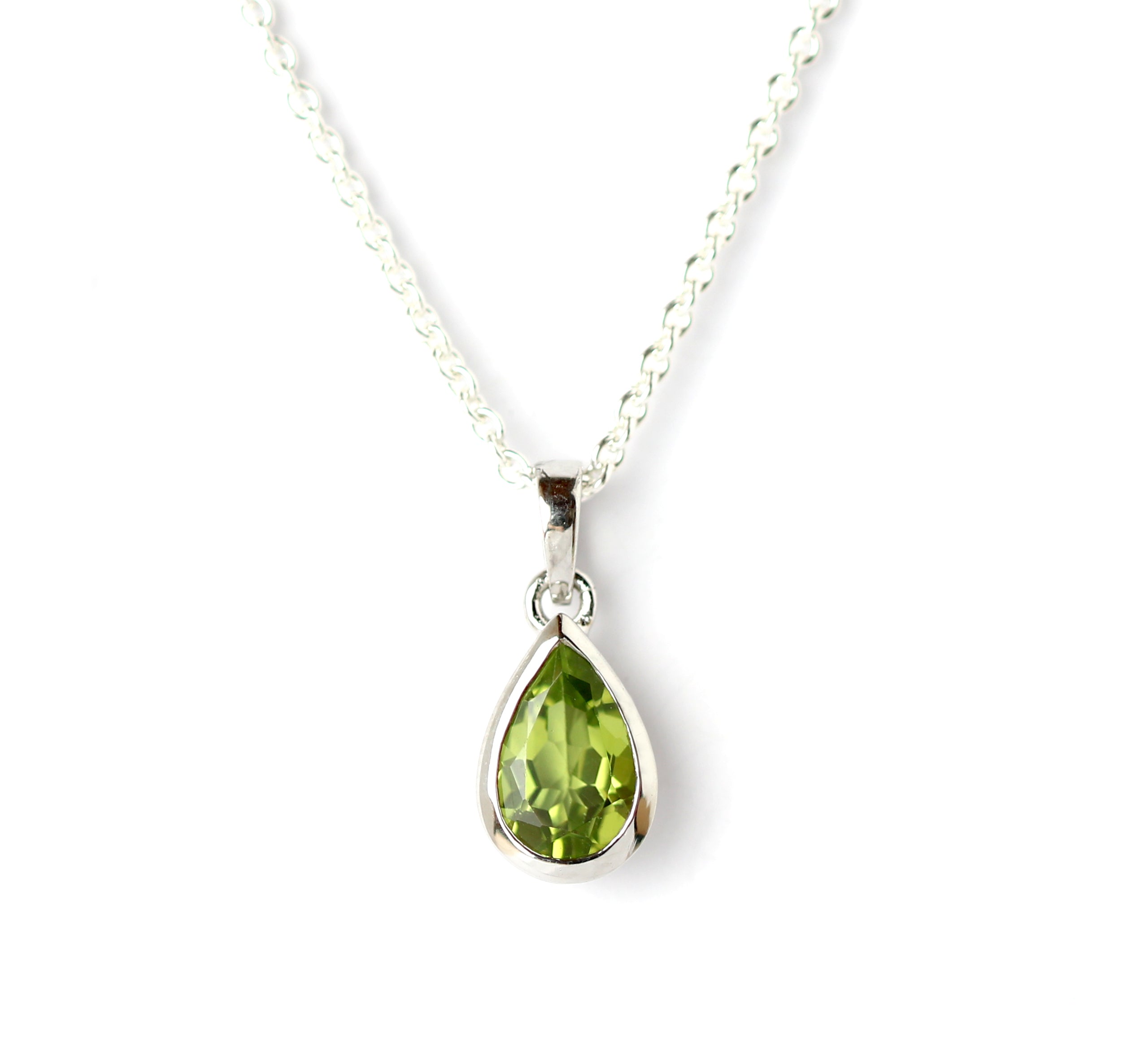 WILHELM MÜLLER - Anhänger in Silber mit Peridot - Juwelier Donkel