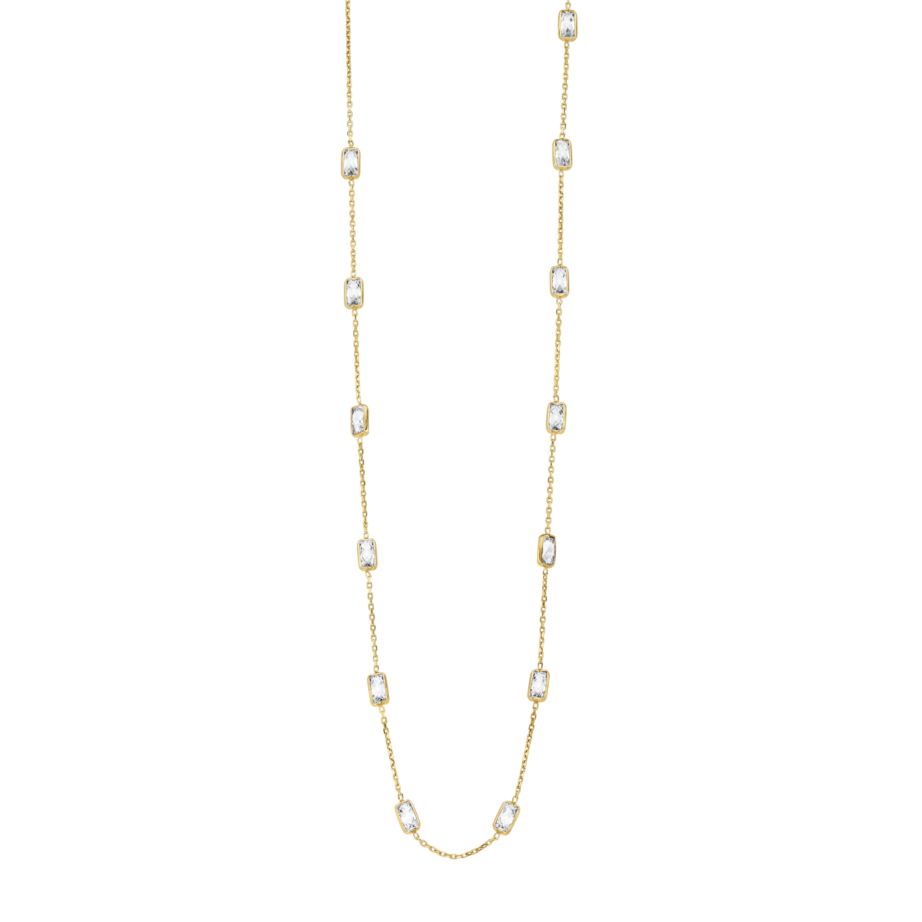 WILHELM MÜLLER - Halskette in Gold mit Zirkonia - Juwelier Donkel