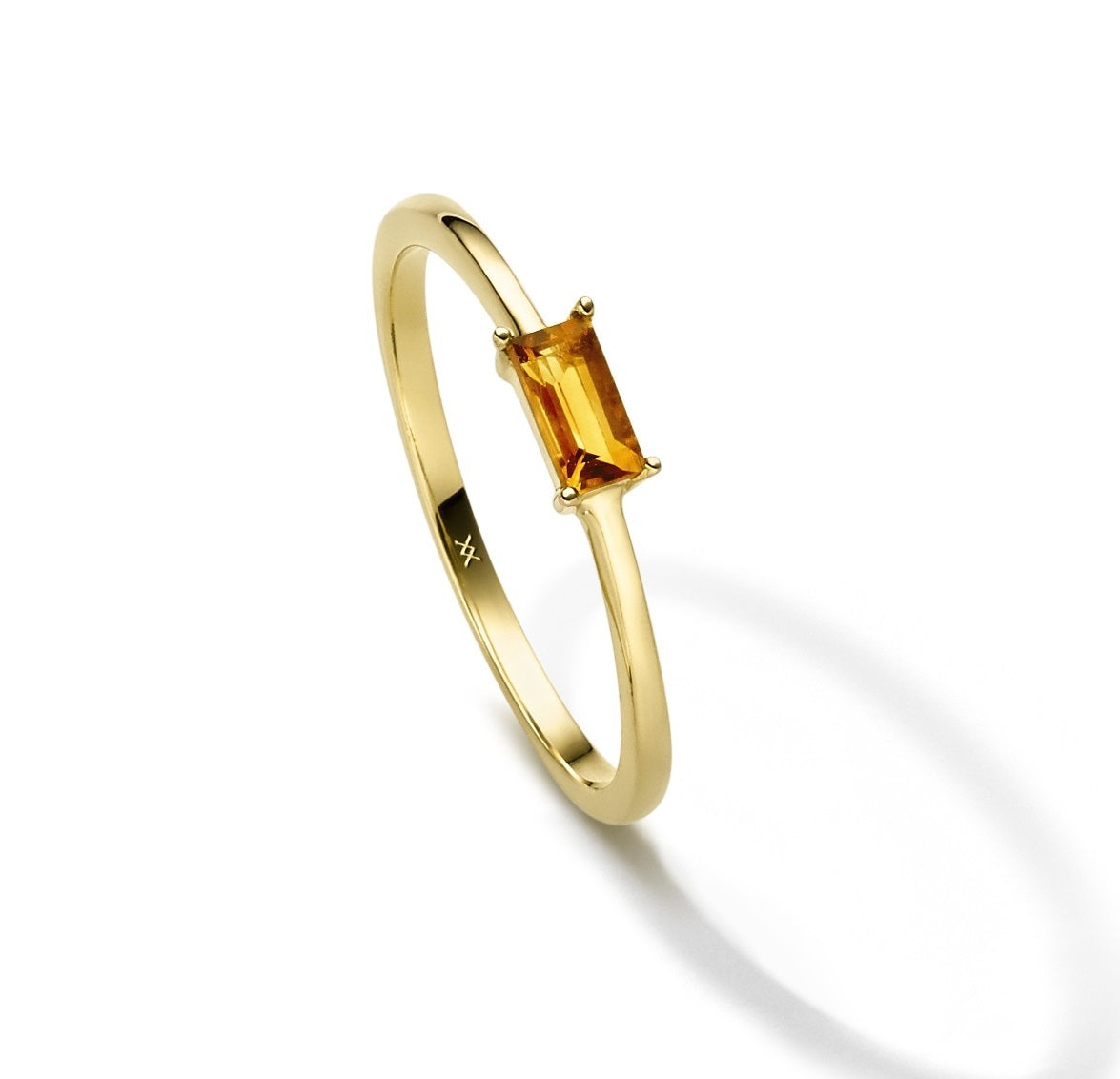 WILHELM MÜLLER - Ring in Gold mit Citrin - Juwelier Donkel