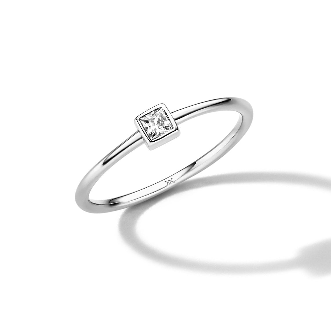 WILHELM MÜLLER - Ring in Weißgold mit Zirkonia - Juwelier Donkel