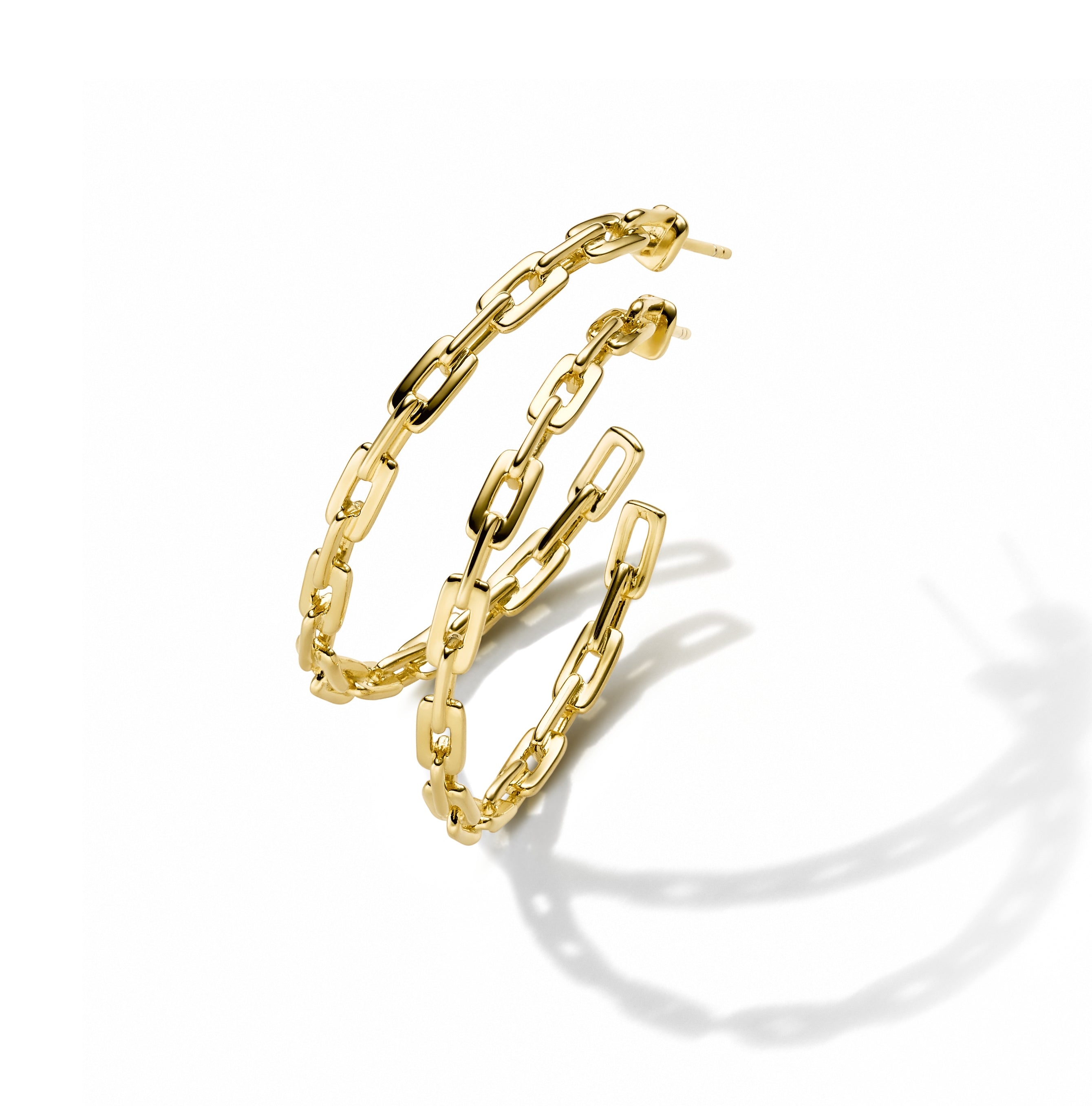 WILHELM MÜLLER - Creolen in Silber vergoldet - Juwelier Donkel