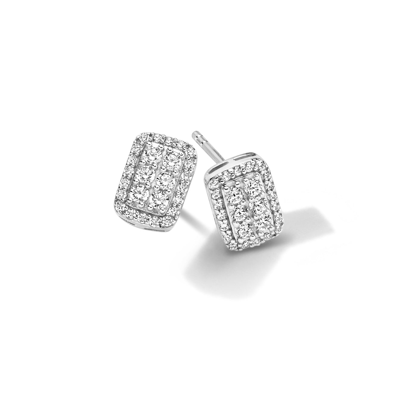 WILHELM MÜLLER - Ohrstecker in Silber mit Zirkonia - Juwelier Donkel