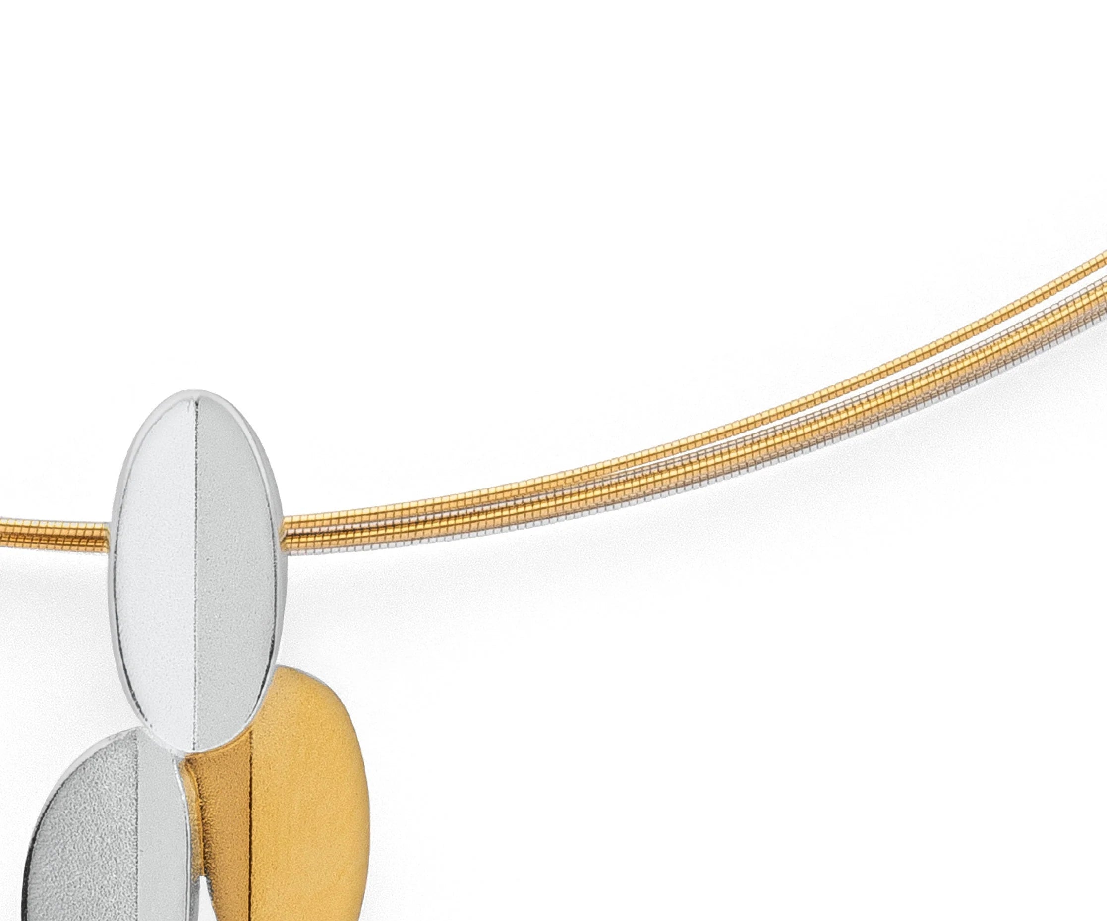 BASTIAN INVERUN - Halsreif Tonda Bicolor 5 Reihen