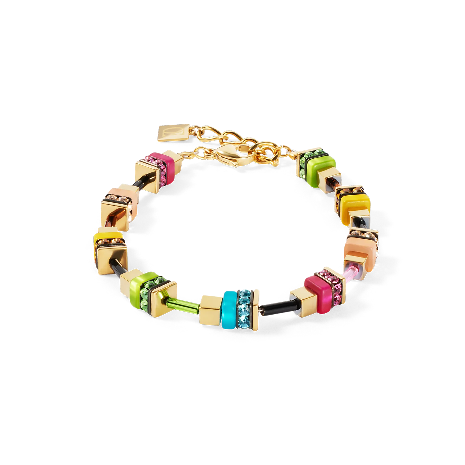 Armband Boho Sunset Cube rainbow - Juwelier Donkel