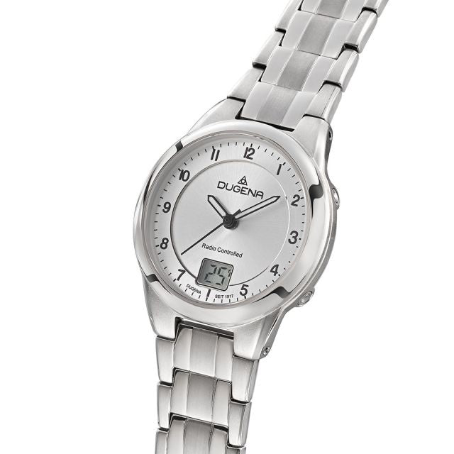 DUGENA - Gent Funk Silber Titanband Silber - Juwelier Donkel