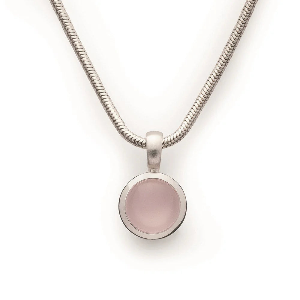 BASTIAN INVERUN - Anhänger Rose Glow Silber