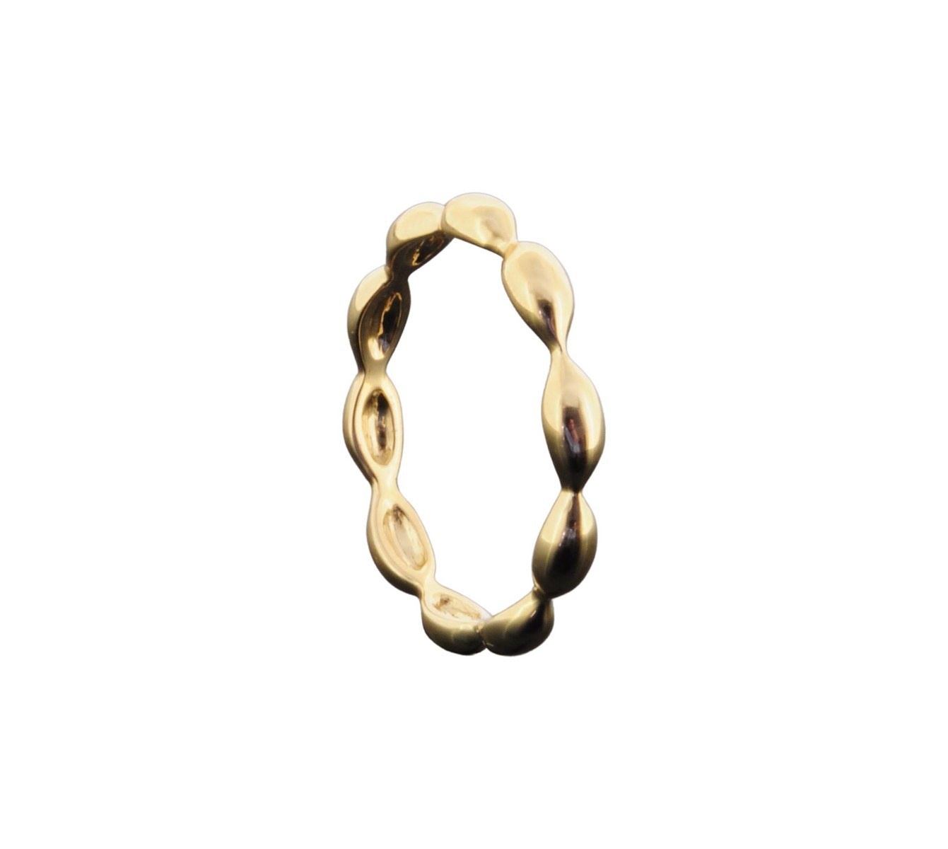 WILHELM MÜLLER - Ring 585 Gelbgold poliert Kugeldesign