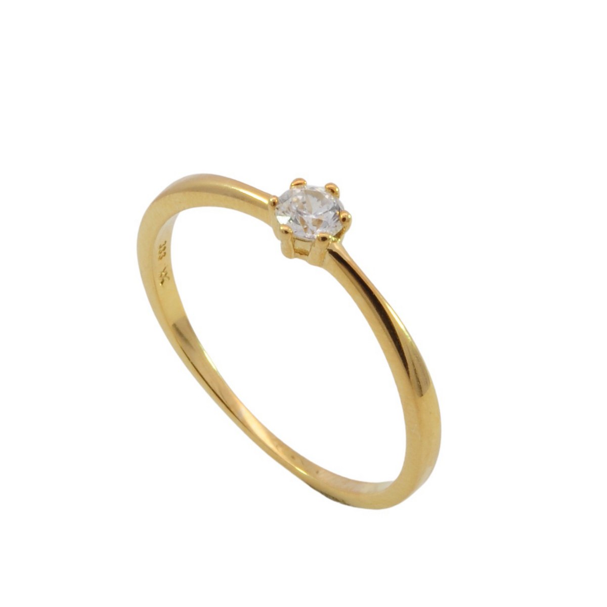 WILHELM MÜLLER - Ring Solitaire Zirkonia