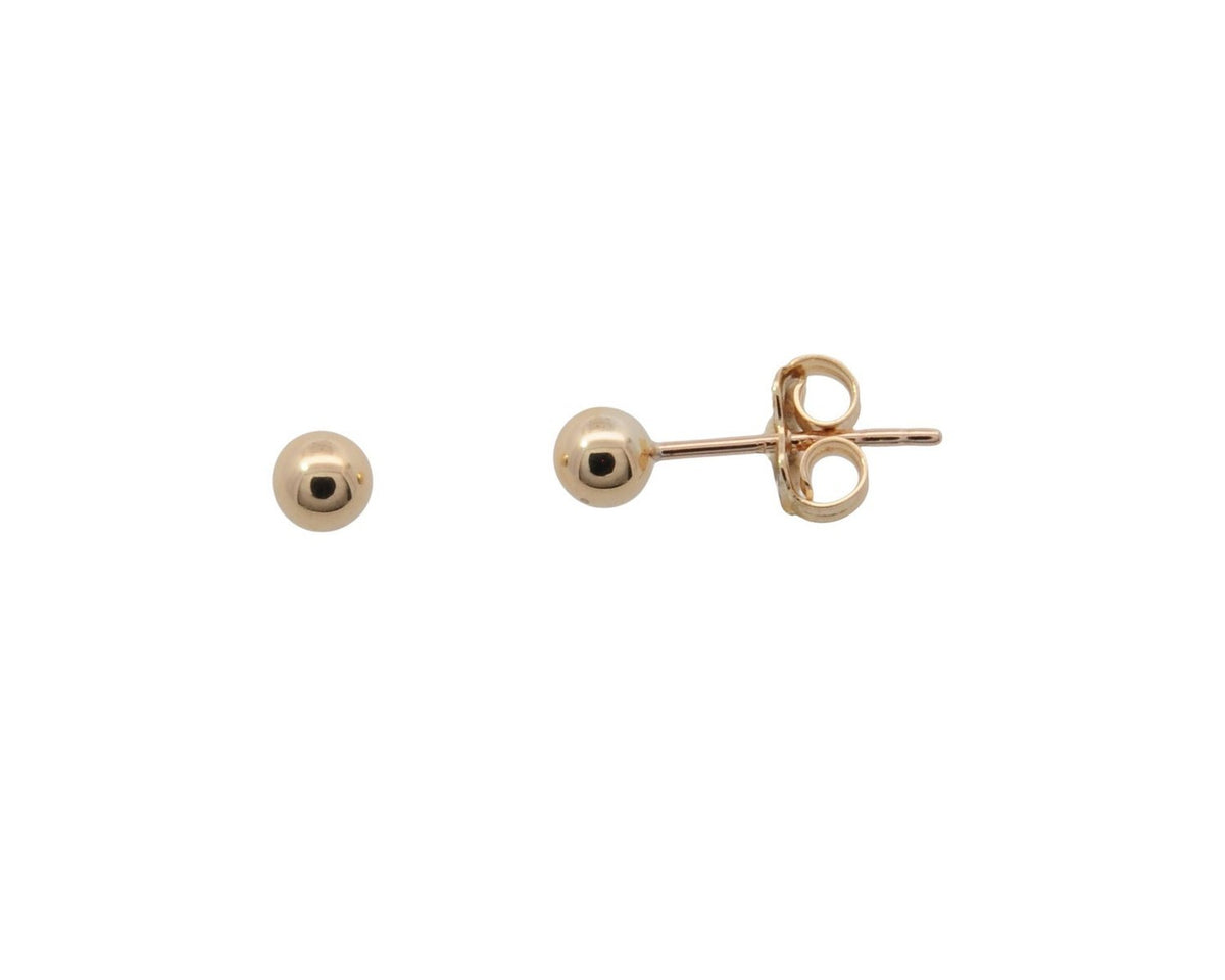 WILHELM MÜLLER - Ohrstecker Gold Kugeln