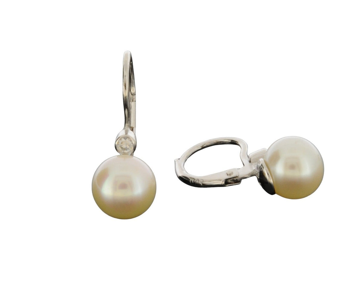 WILHELM MÜLLER - Ohrschmuck Bouton Perle