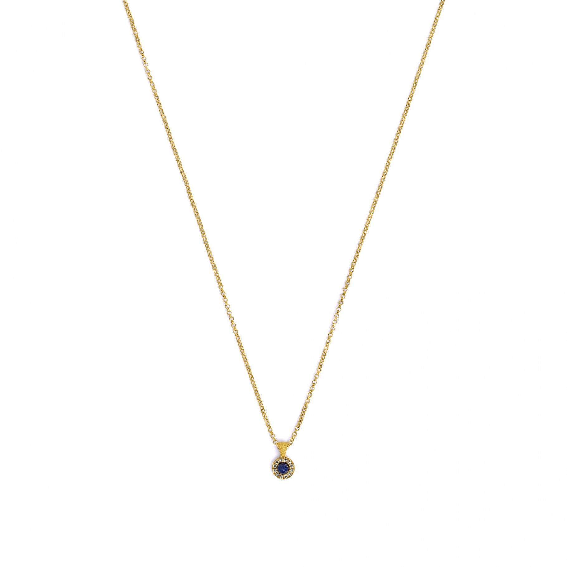 BERND WOLF - Arenia Kette mit Anhänger Lapislazuli - Juwelier Donkel