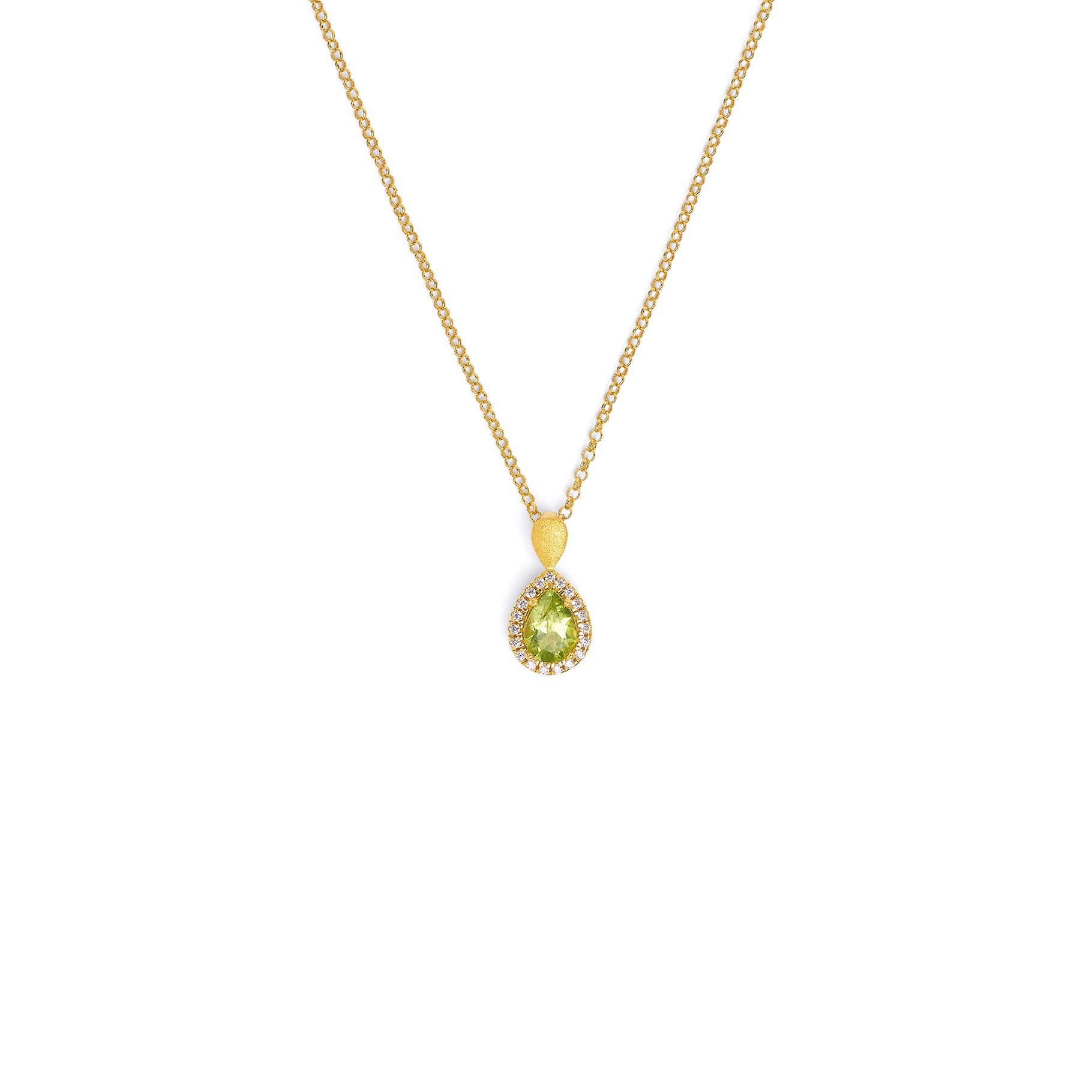 BERND WOLF - Antoinette Kette mit anhänger Peridot - Juwelier Donkel