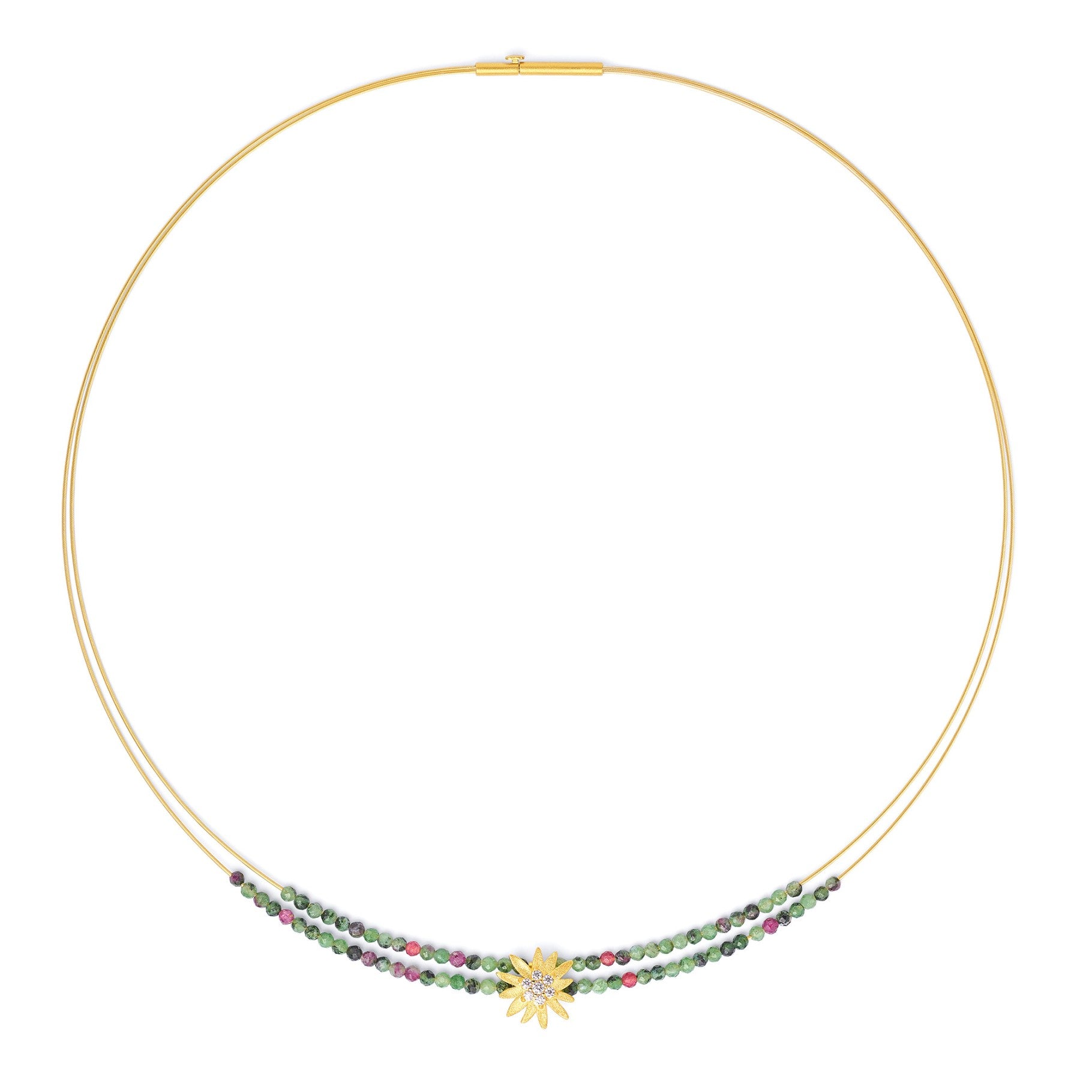 BERND WOLF - Alma Rubin-Zoisit Collier - Juwelier Donkel