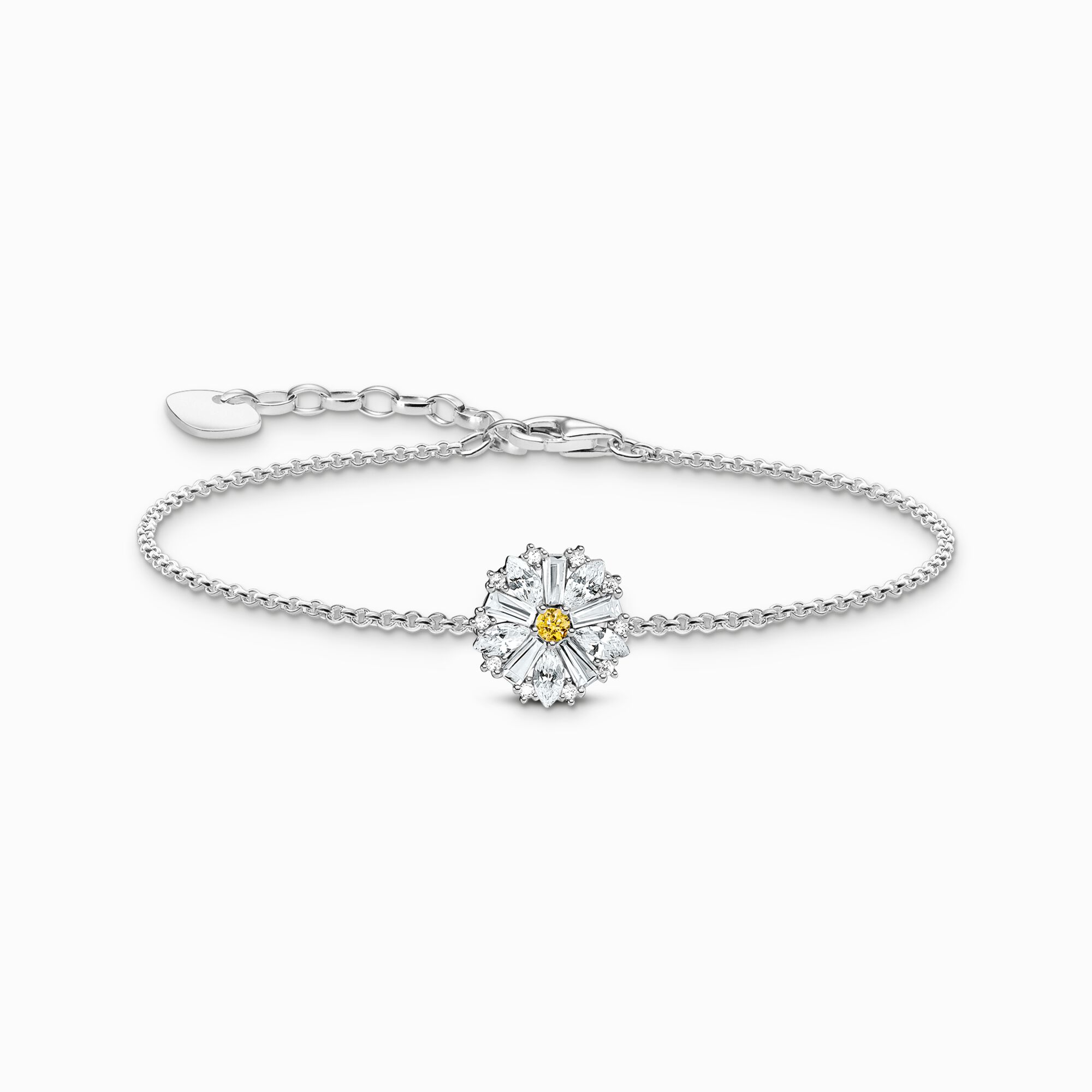 THOMAS SABO - Armband Blume Lovely Daisy mit Steinen Silber