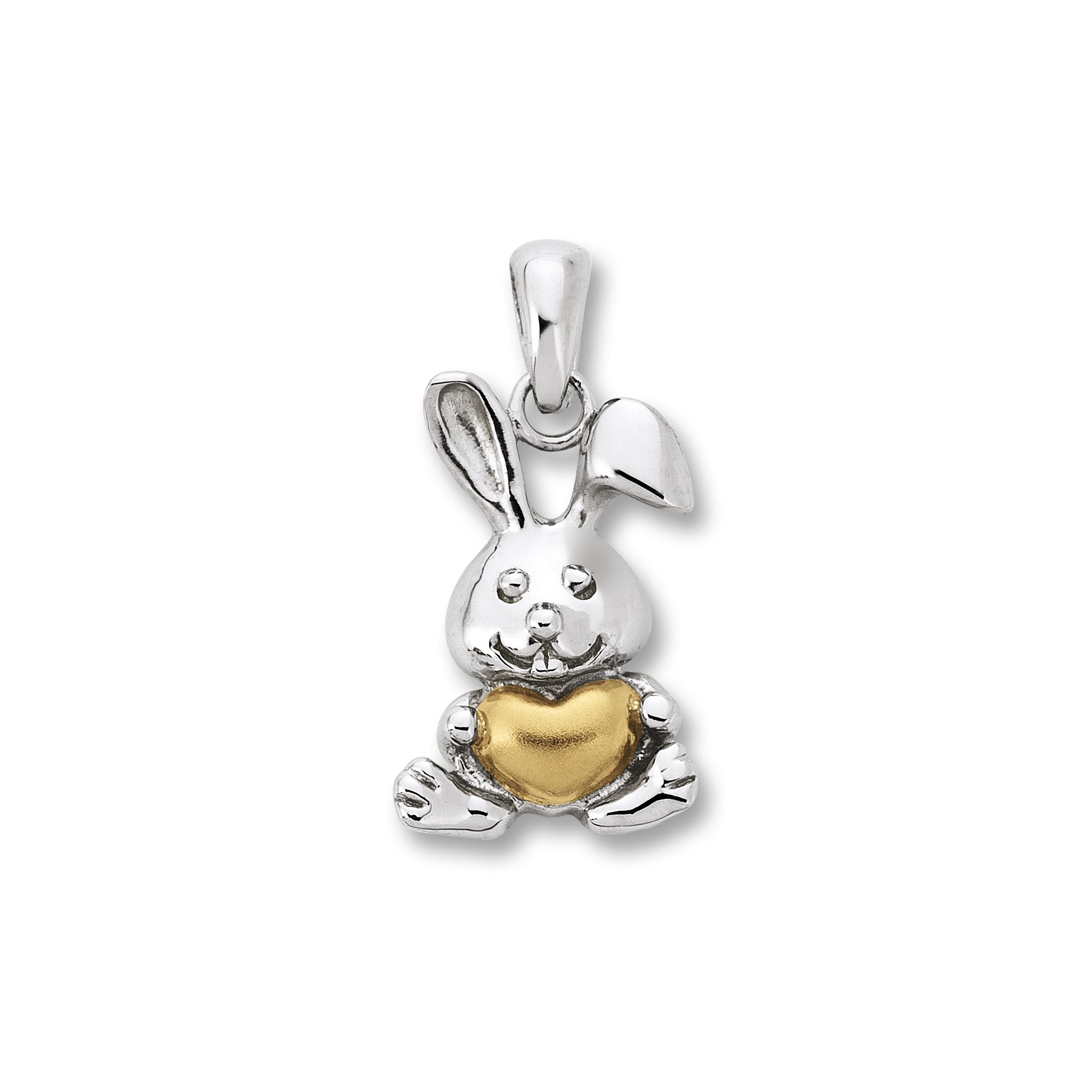 Anhänger in Silber mit Teddybär, Elefant, Eule, Hase, Elch - Juwelier Donkel