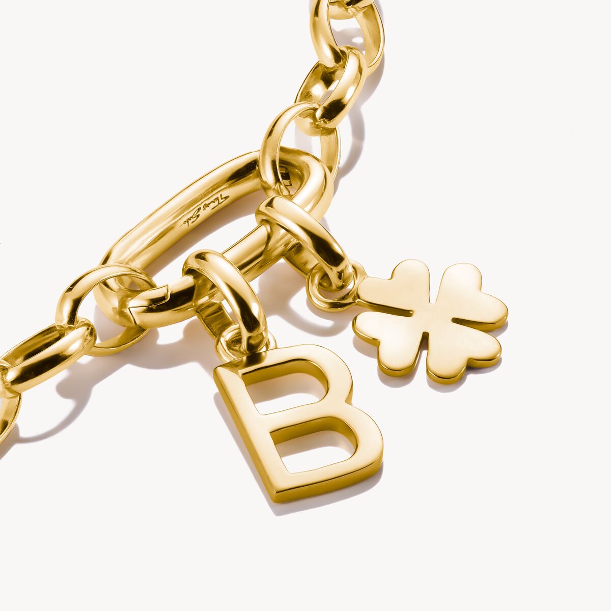THOMAS SABO - Charm-Anhänger Glücksklee Connect